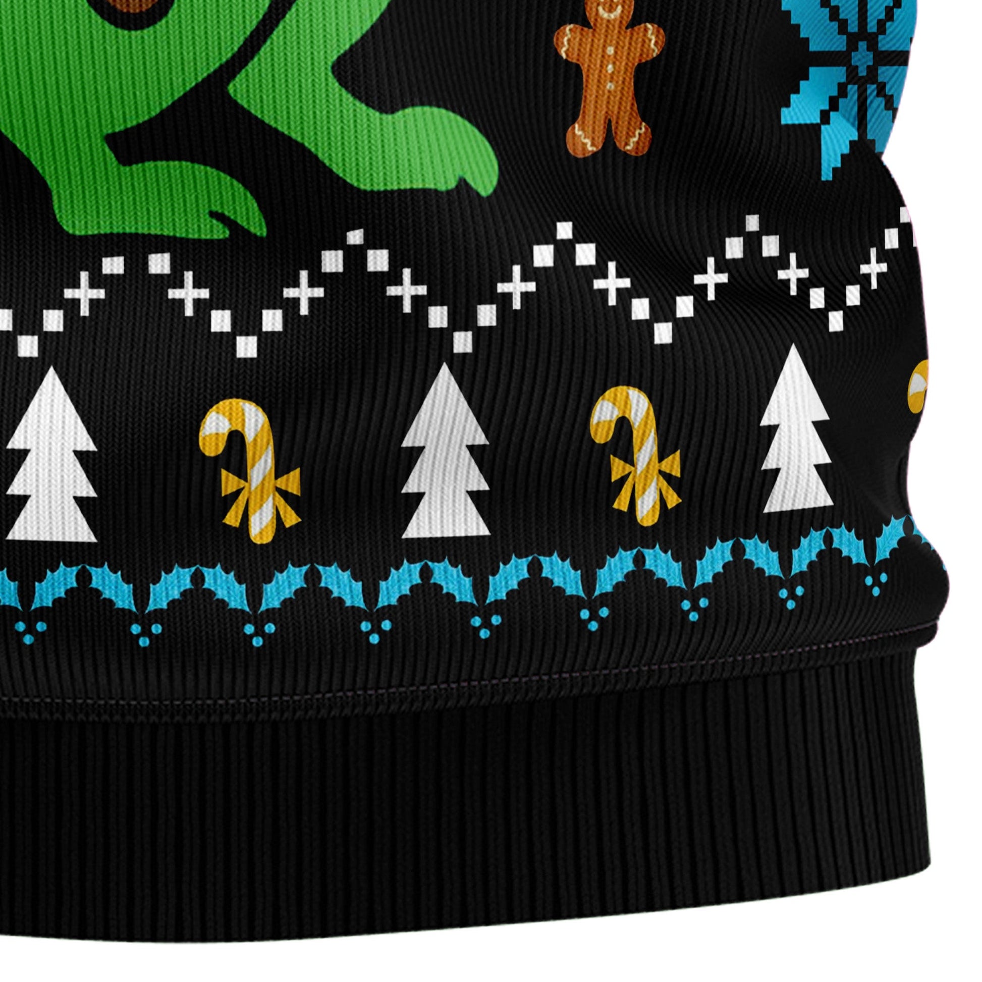 litzzy Dinosaur HZ102613 Ugly Christmas Sweater -  Best Gift For Christmas, Noel Malalan - Christmas Signature sweater   