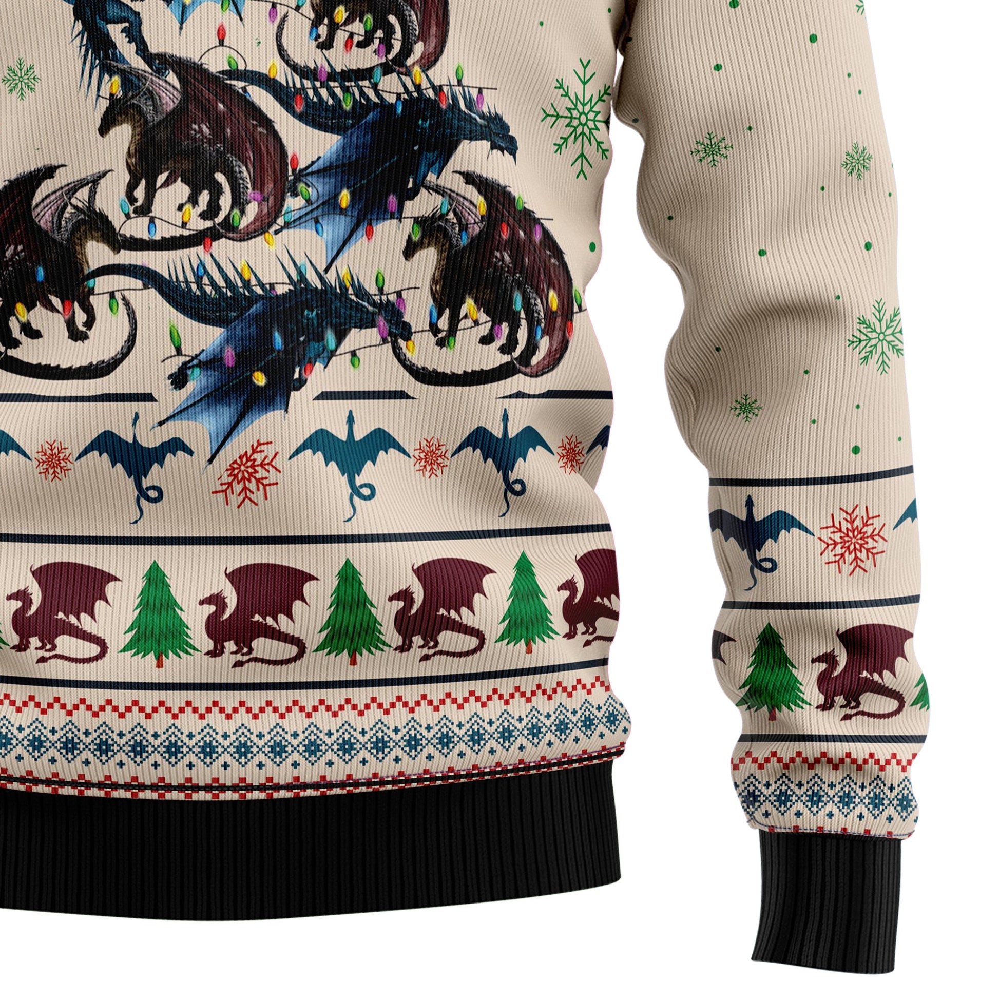 litzzy Dragon Tree G5112 Ugly Christmas Sweater -  Best Gift For Christmas, Noel Malalan - Christmas Signature sweater   