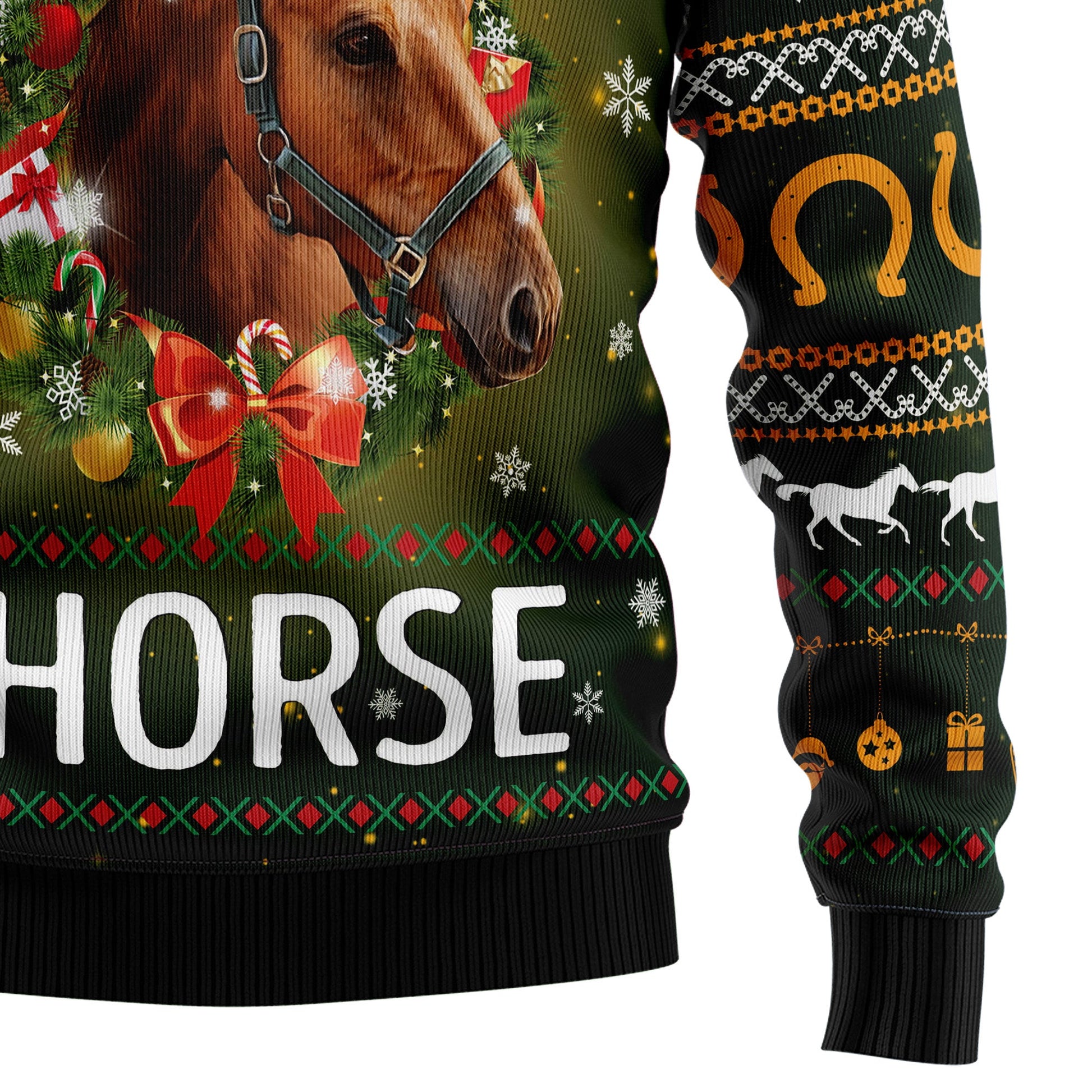 litzzy Horse All I Need For Christmas TY2710 Ugly Christmas Sweater -  Best Gift For Christmas, Noel Malalan - Christmas Signature sweater   