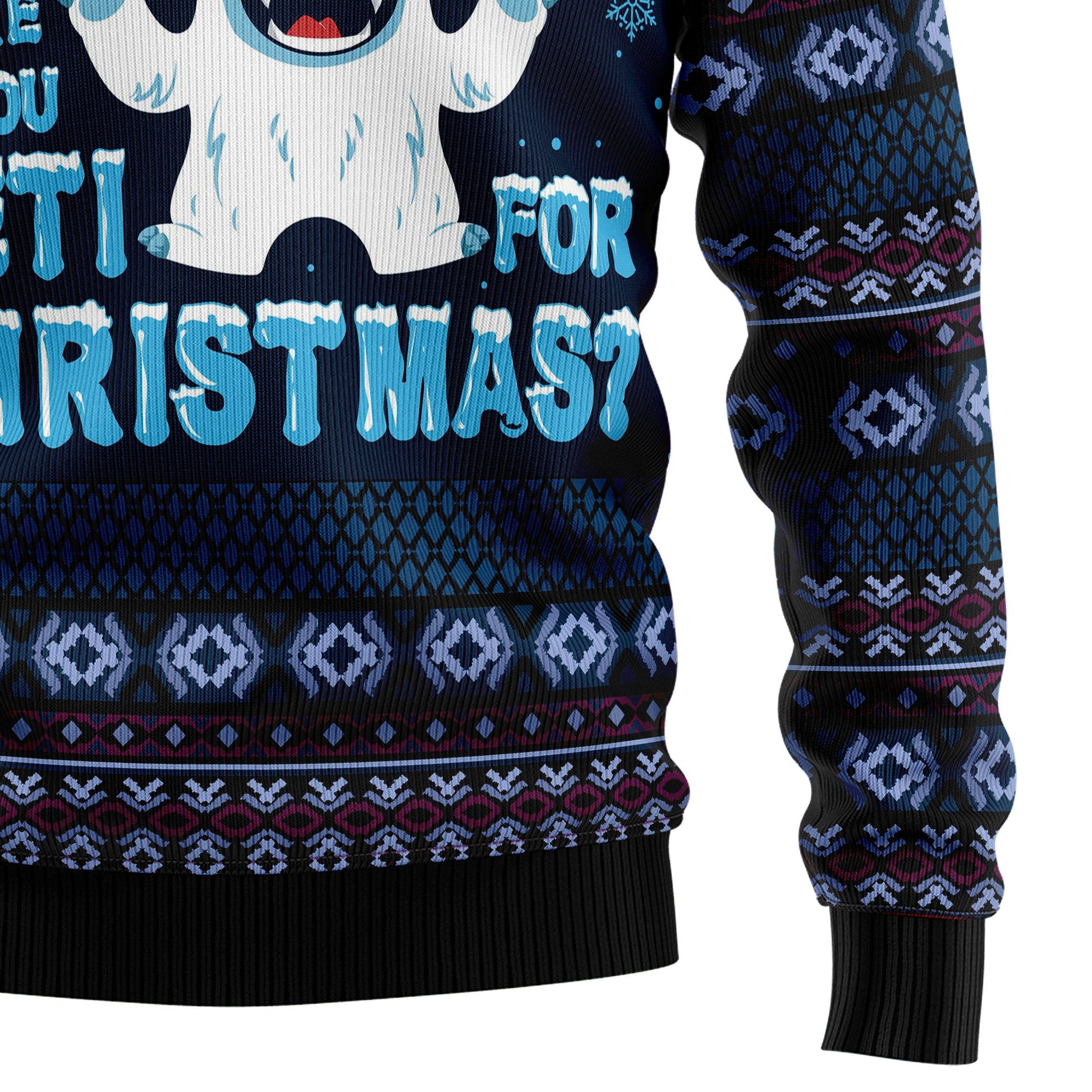 litzzy Are You Yeti For Christmas HT051118 Ugly Christmas Sweater -  Best Gift For Christmas, Noel Malalan - Christmas Signature sweater   