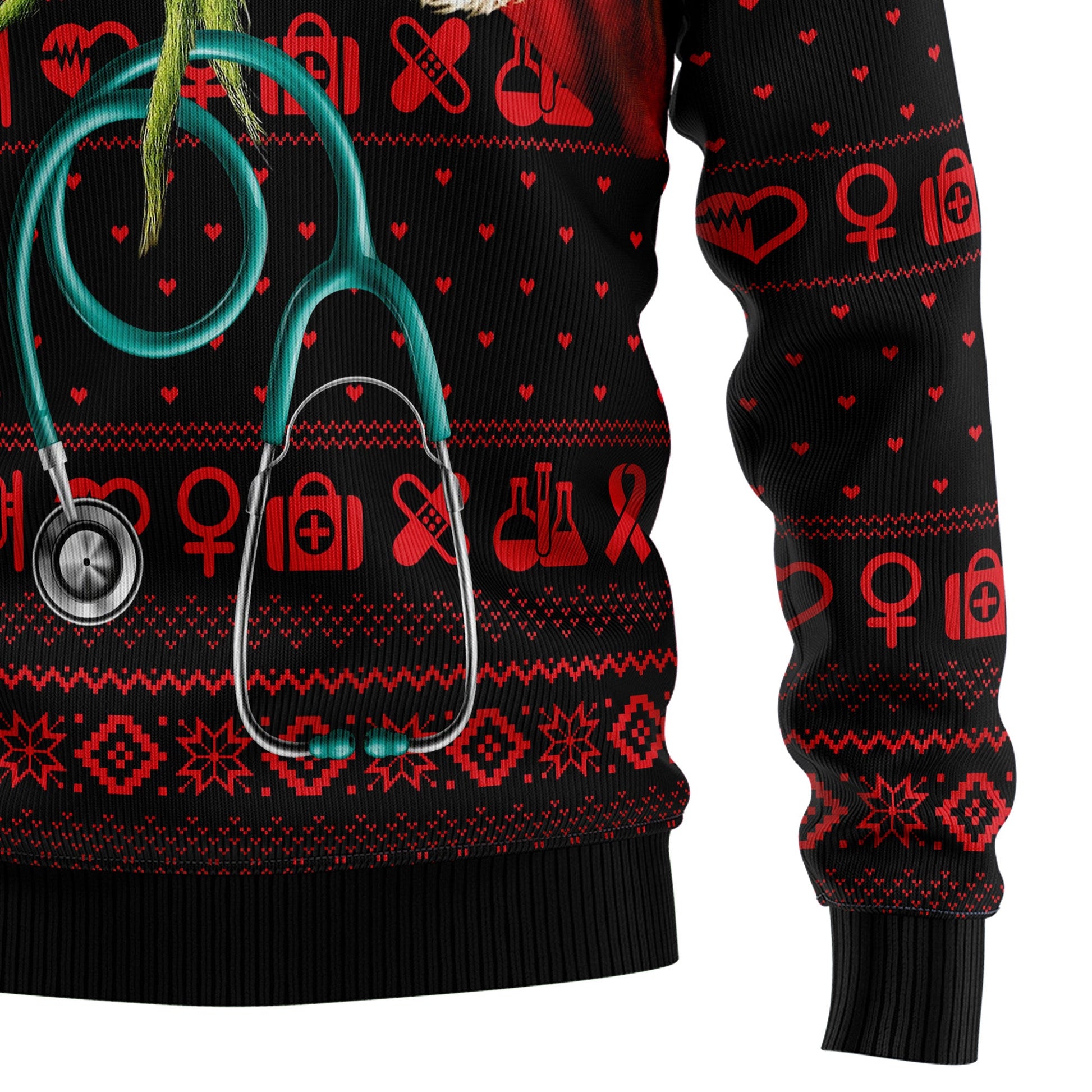 litzzy For Nurse D2610 Ugly Christmas Sweater -  Best Gift For Christmas, Noel Malalan - Christmas Signature sweater   