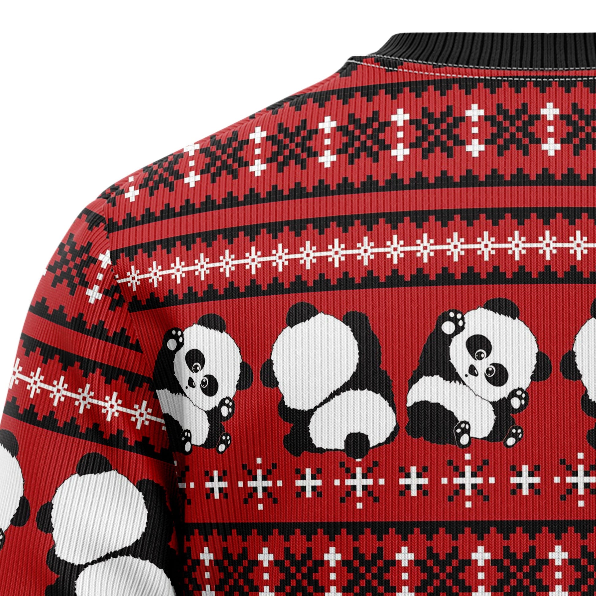 litzzy Panda Christmas T0411 Ugly Christmas Sweater -  Best Gift For Christmas, Noel Malalan - Christmas Signature sweater   