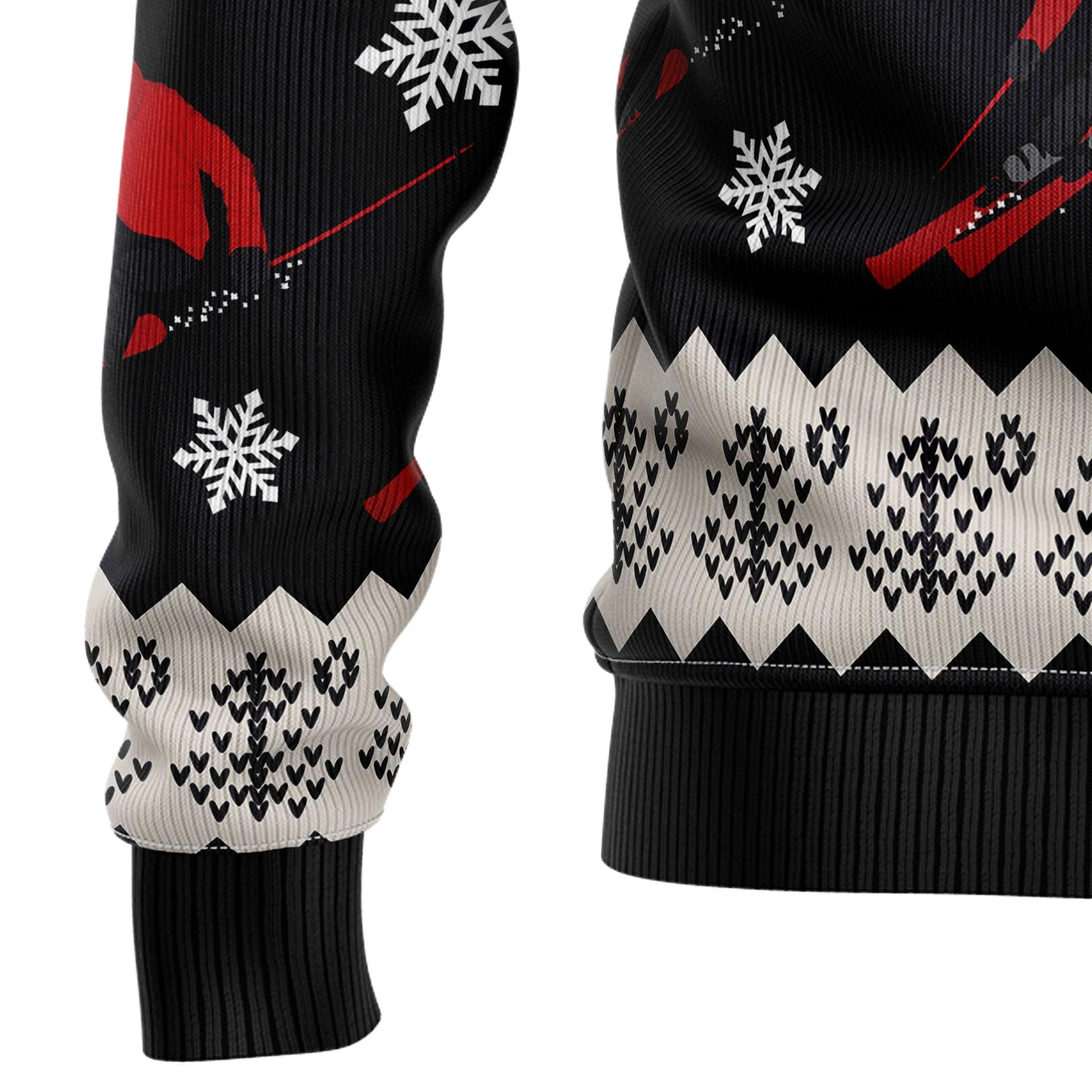 litzzy Skiing Christmas T810 Ugly Christmas Sweater -  Best Gift For Christmas, Noel Malalan - Christmas Signature sweater   