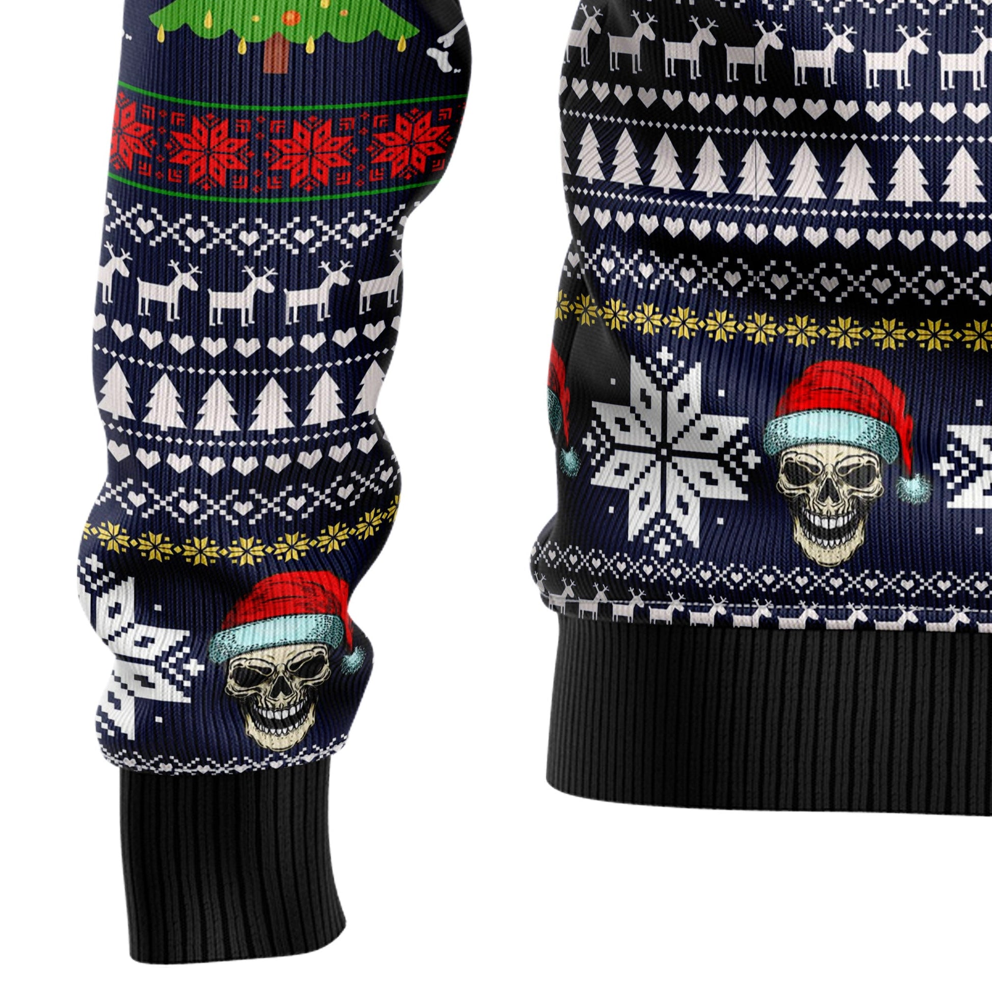 litzzy Skull Christmas TY239 Ugly Christmas Sweater -  Best Gift For Christmas, Noel Malalan - Christmas Signature sweater   