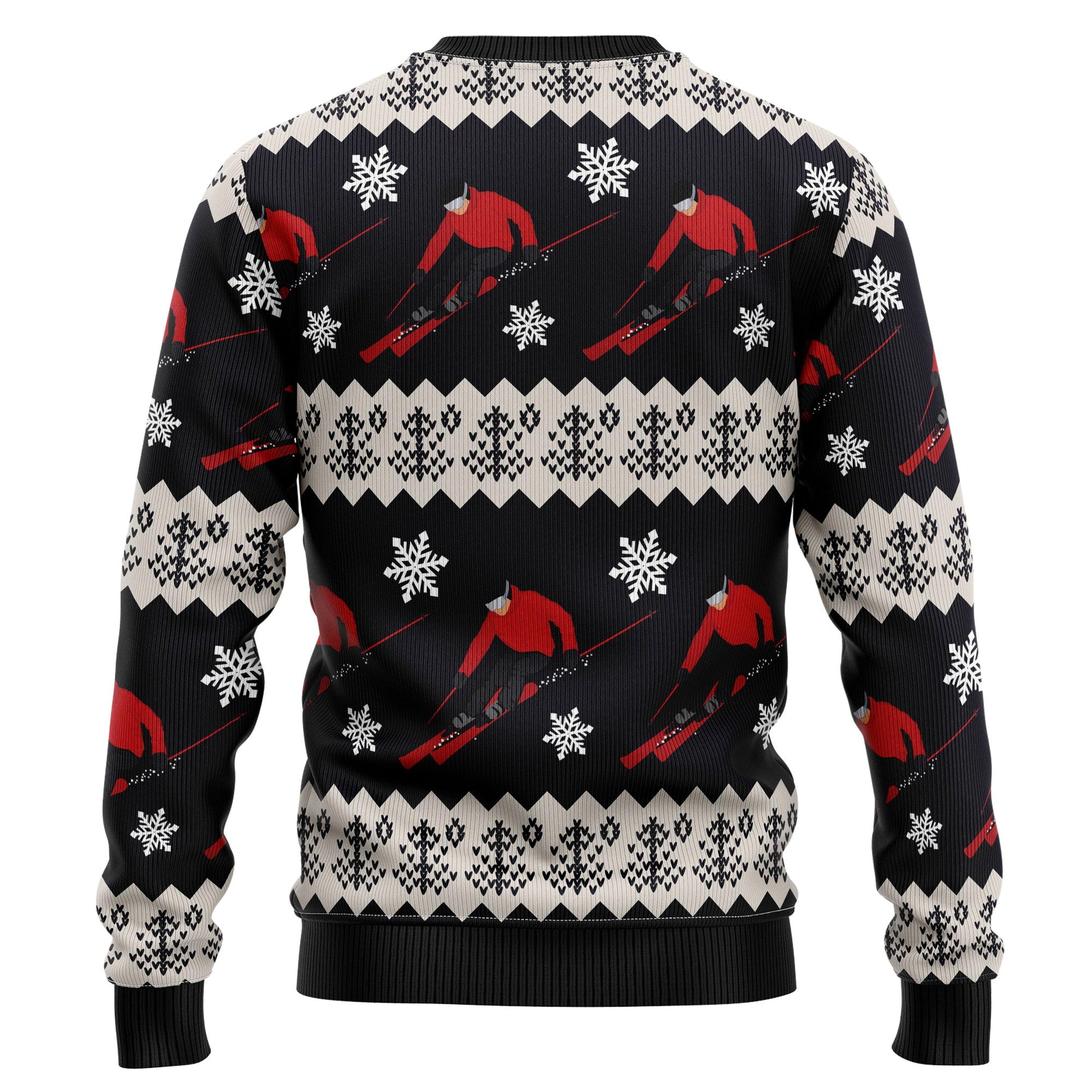 litzzy Skiing Christmas T810 Ugly Christmas Sweater -  Best Gift For Christmas, Noel Malalan - Christmas Signature sweater   