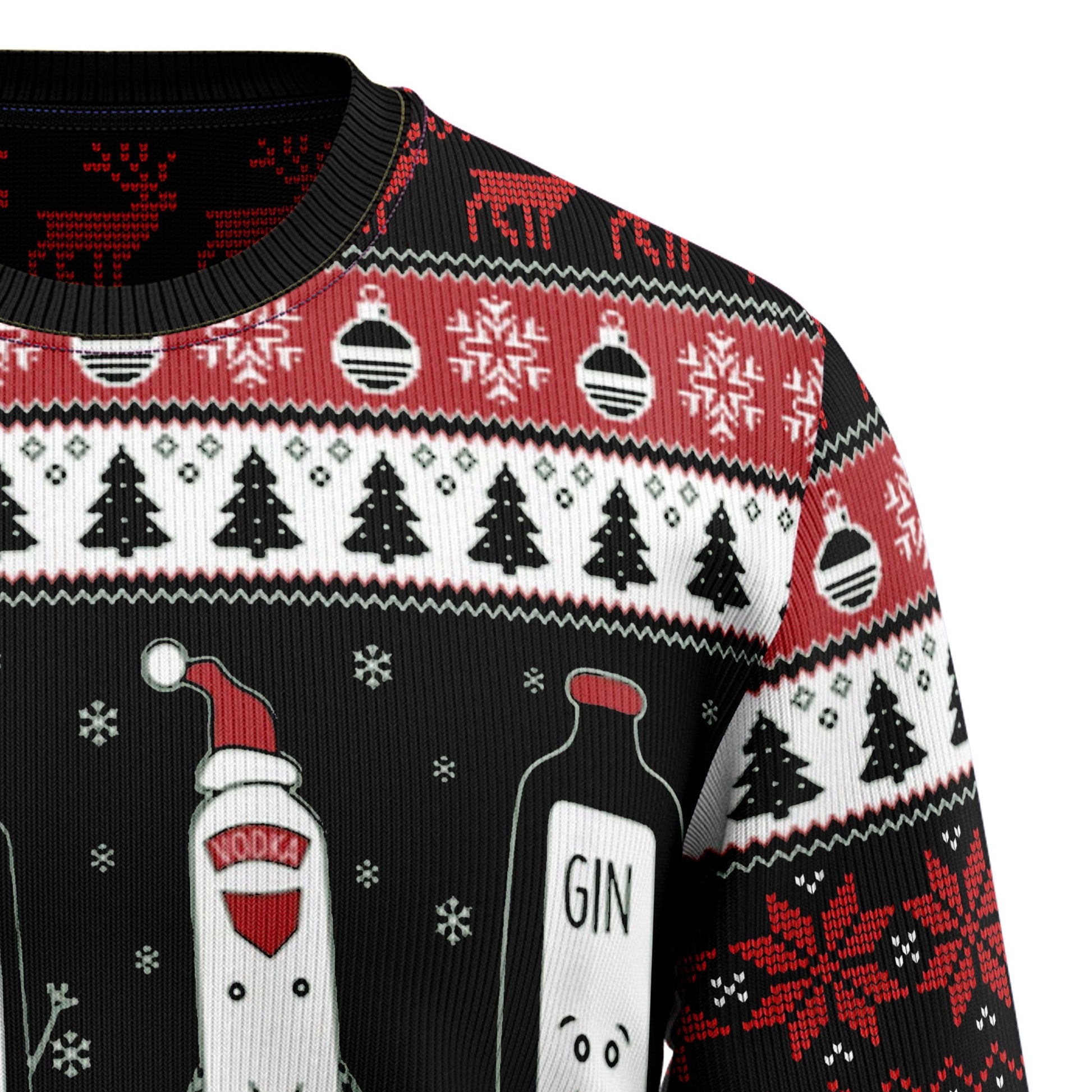 litzzy Full Of Christmas Spirits HT041206 Ugly Christmas Sweater -  Best Gift For Christmas, Noel Malalan - Christmas Signature sweater   