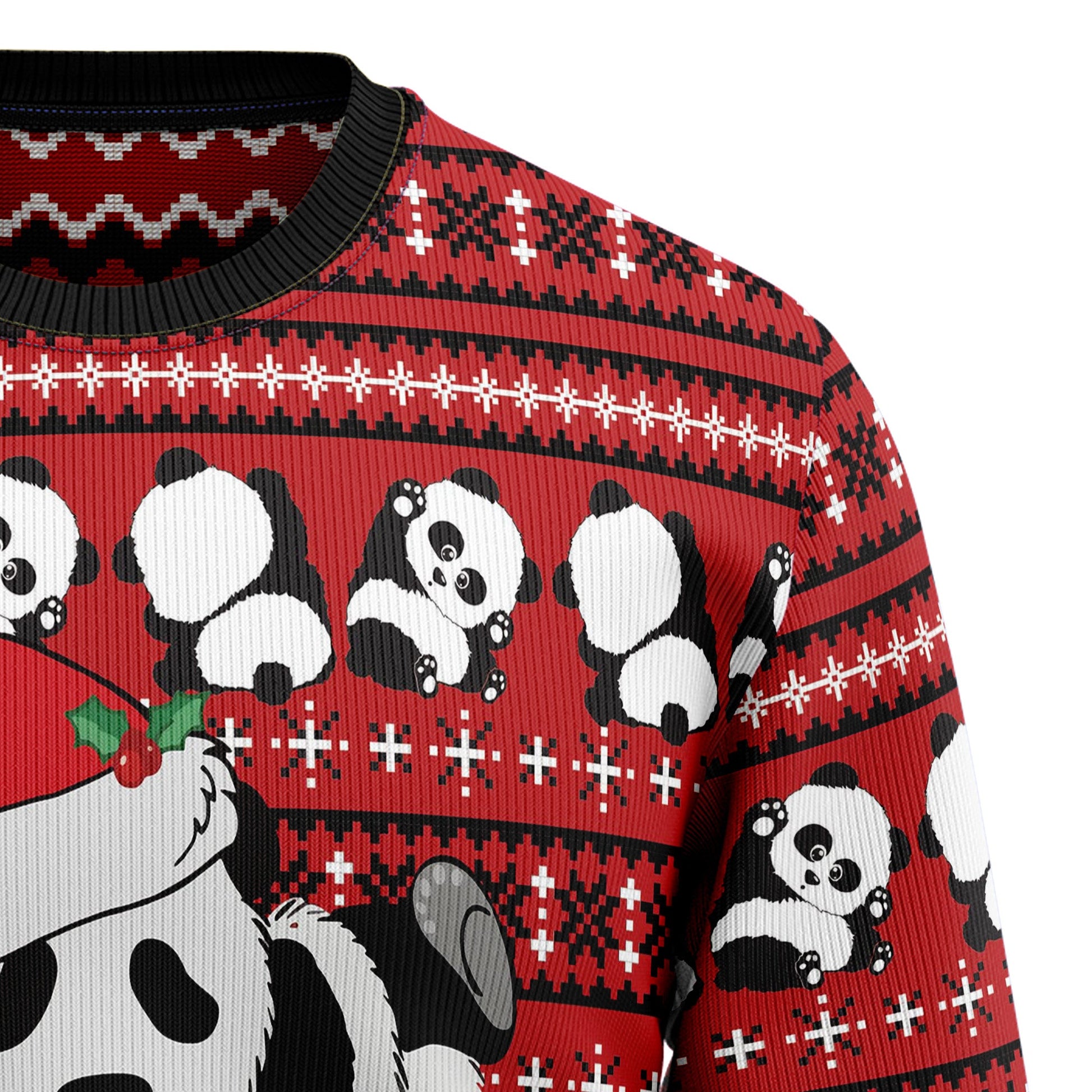 litzzy Panda Christmas T0411 Ugly Christmas Sweater -  Best Gift For Christmas, Noel Malalan - Christmas Signature sweater   