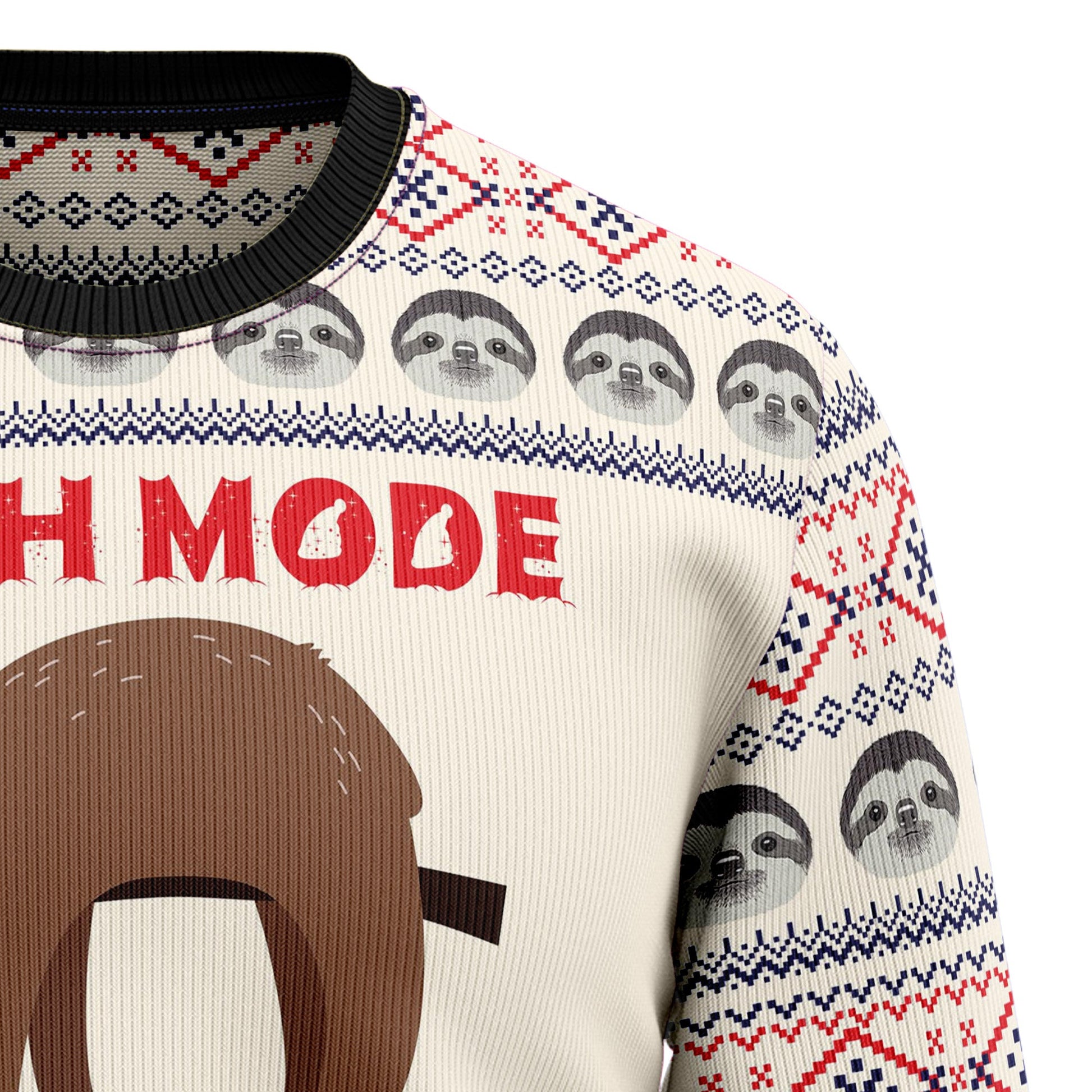 litzzy Sloth Mode Activated HZ102608 Ugly Christmas Sweater -  Best Gift For Christmas, Noel Malalan - Christmas Signature sweater   