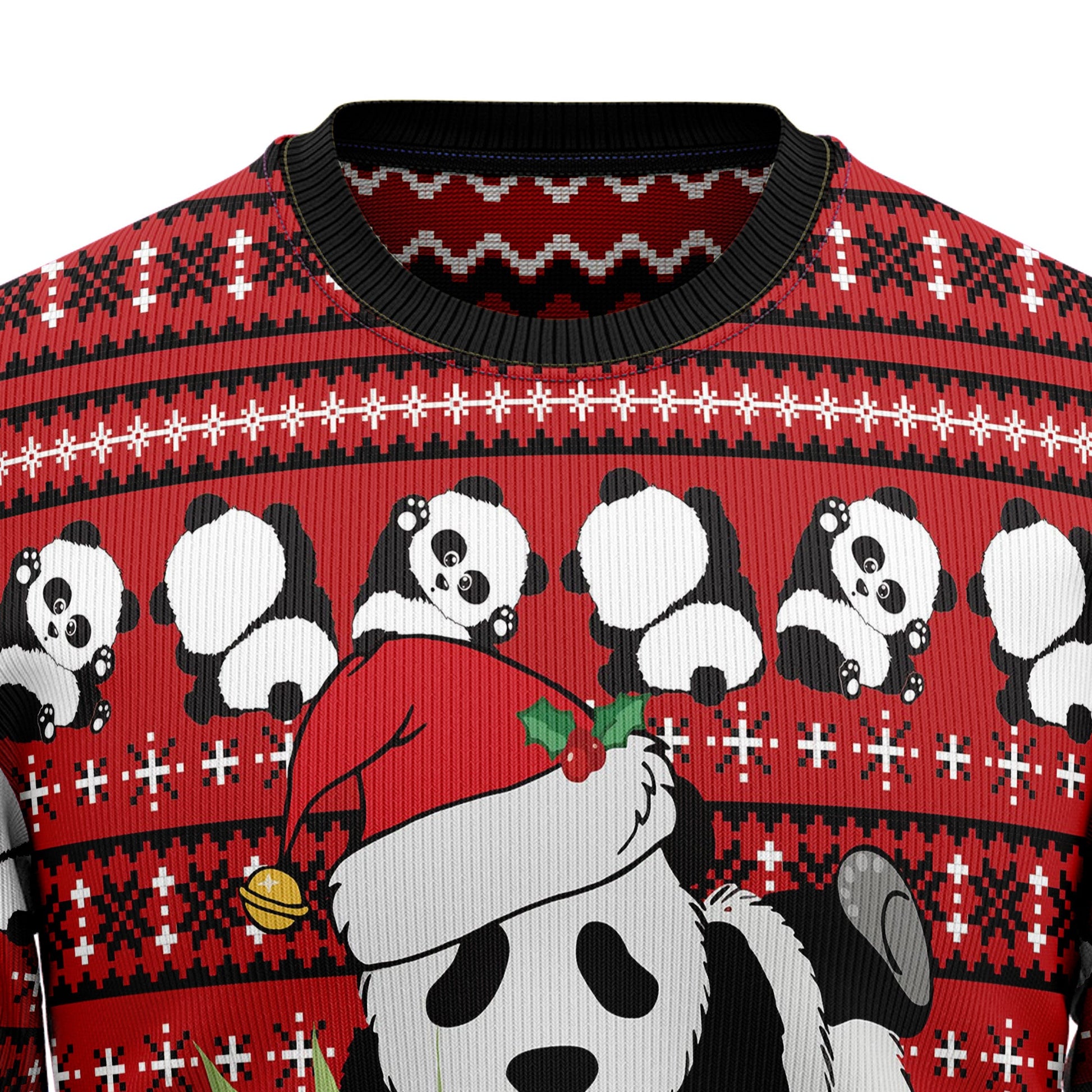 litzzy Panda Christmas T0411 Ugly Christmas Sweater -  Best Gift For Christmas, Noel Malalan - Christmas Signature sweater   