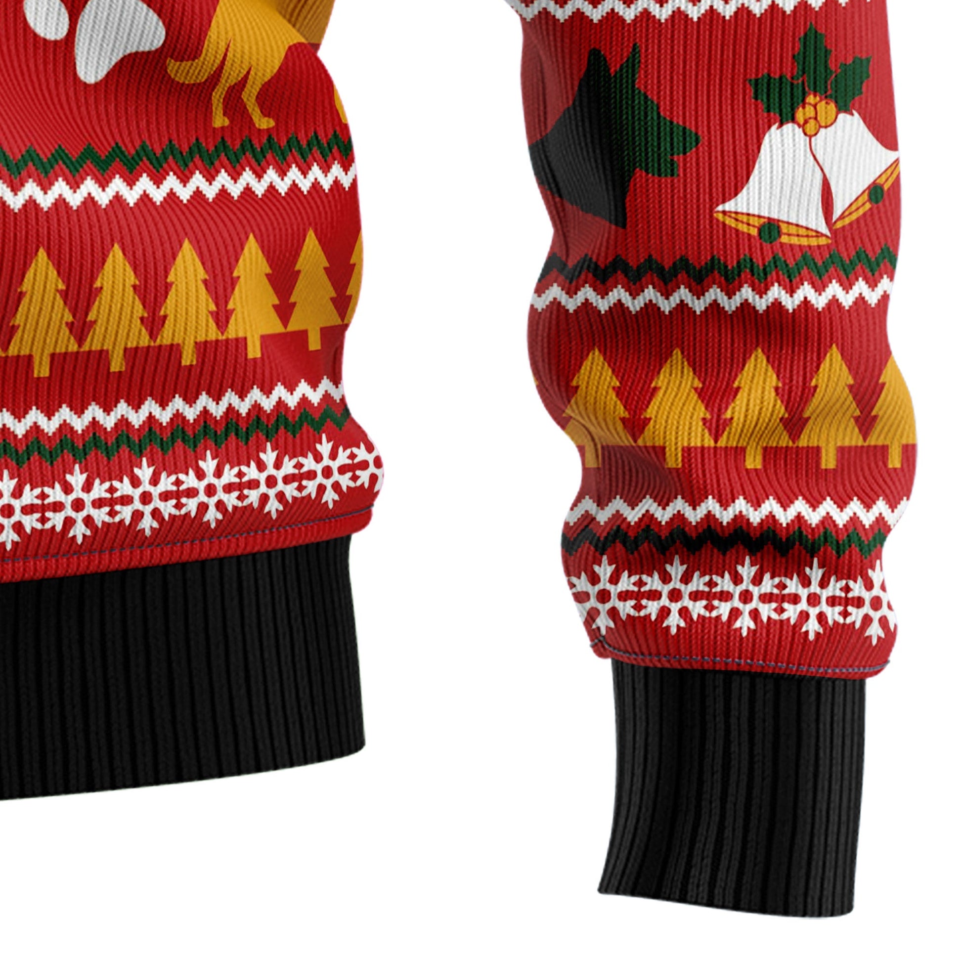 litzzy German Shepherd Waiting For Christmas G51026 Ugly Christmas Sweater -  Best Gift For Christmas, Noel Malalan - Christmas Signature sweater   