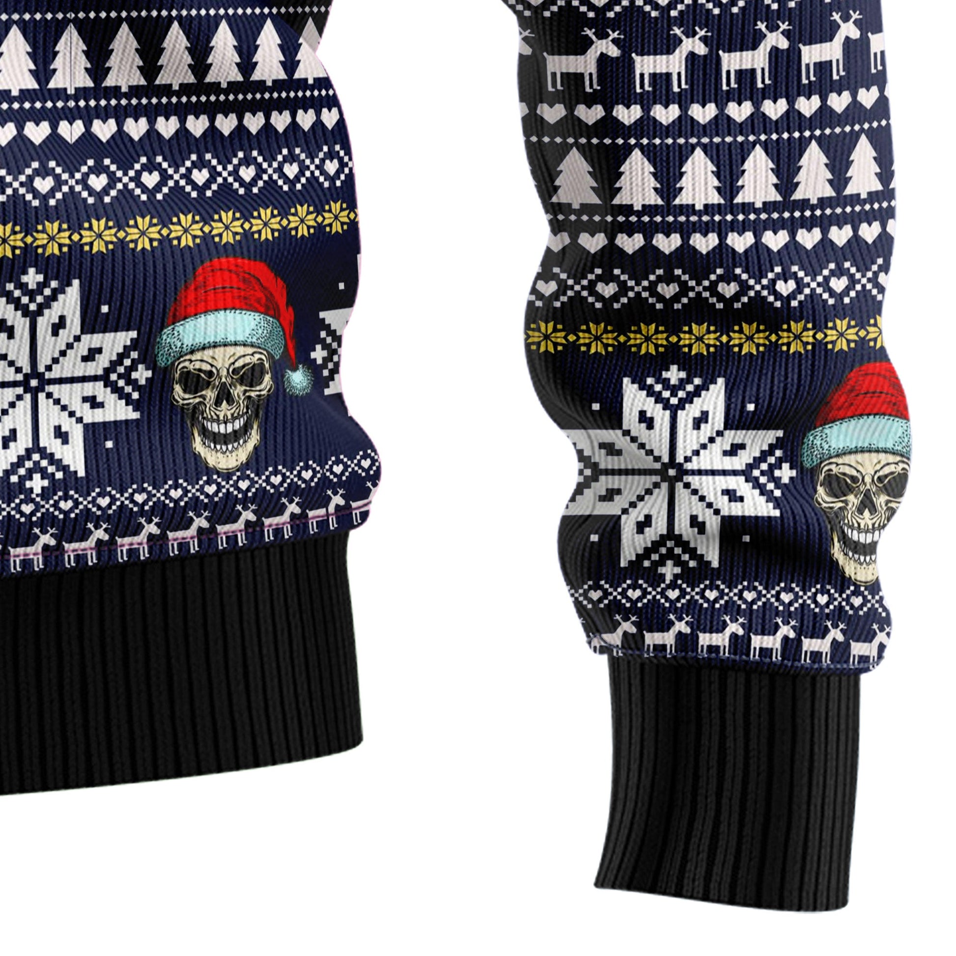 litzzy Skull Christmas TY239 Ugly Christmas Sweater -  Best Gift For Christmas, Noel Malalan - Christmas Signature sweater   