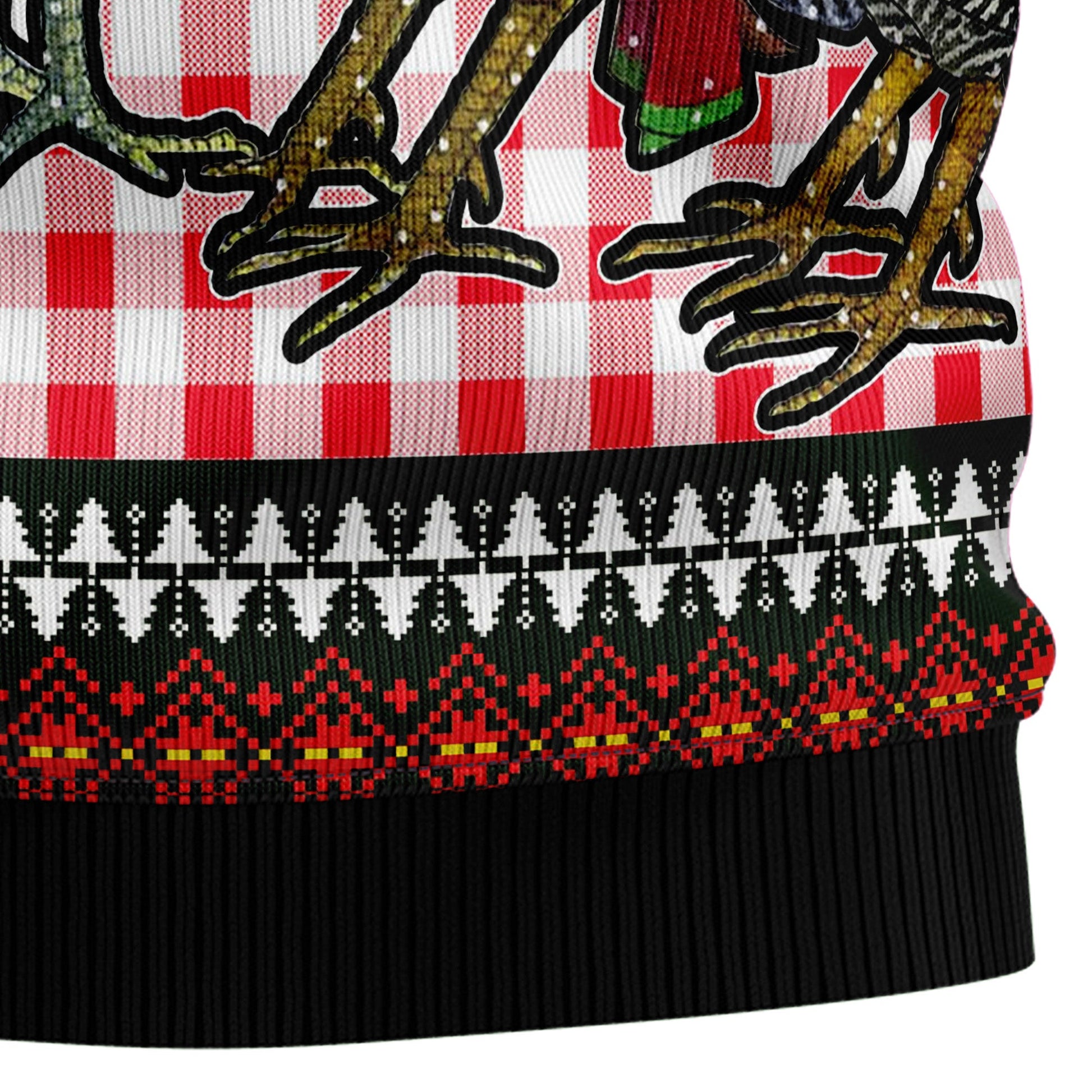 litzzy Chicken Under Snow G5115 Ugly Christmas Sweater -  Best Gift For Christmas, Noel Malalan - Christmas Signature sweater   