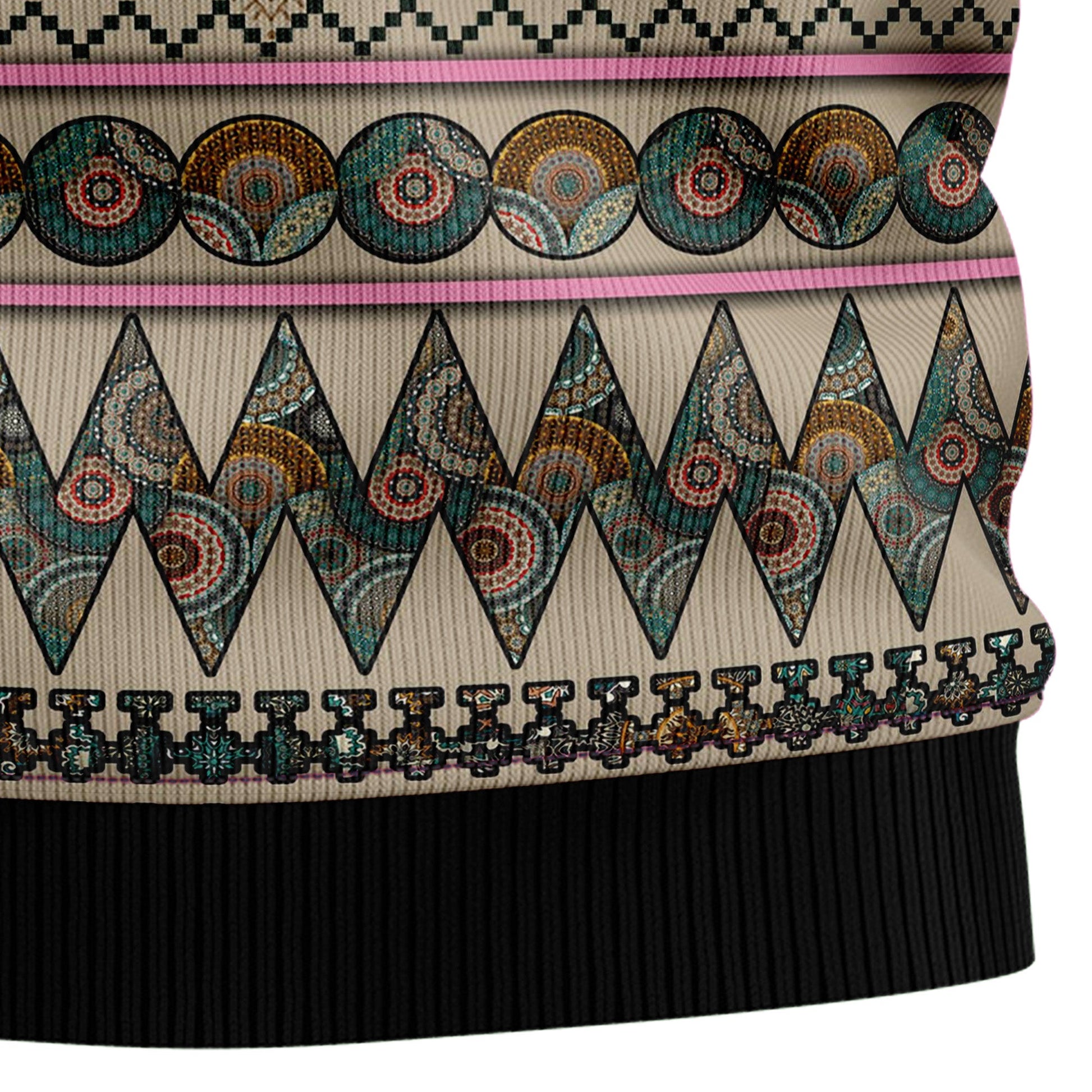 litzzy Dragon Mandala T210 Ugly Christmas Sweater -  Best Gift For Christmas, Noel Malalan - Christmas Signature sweater   