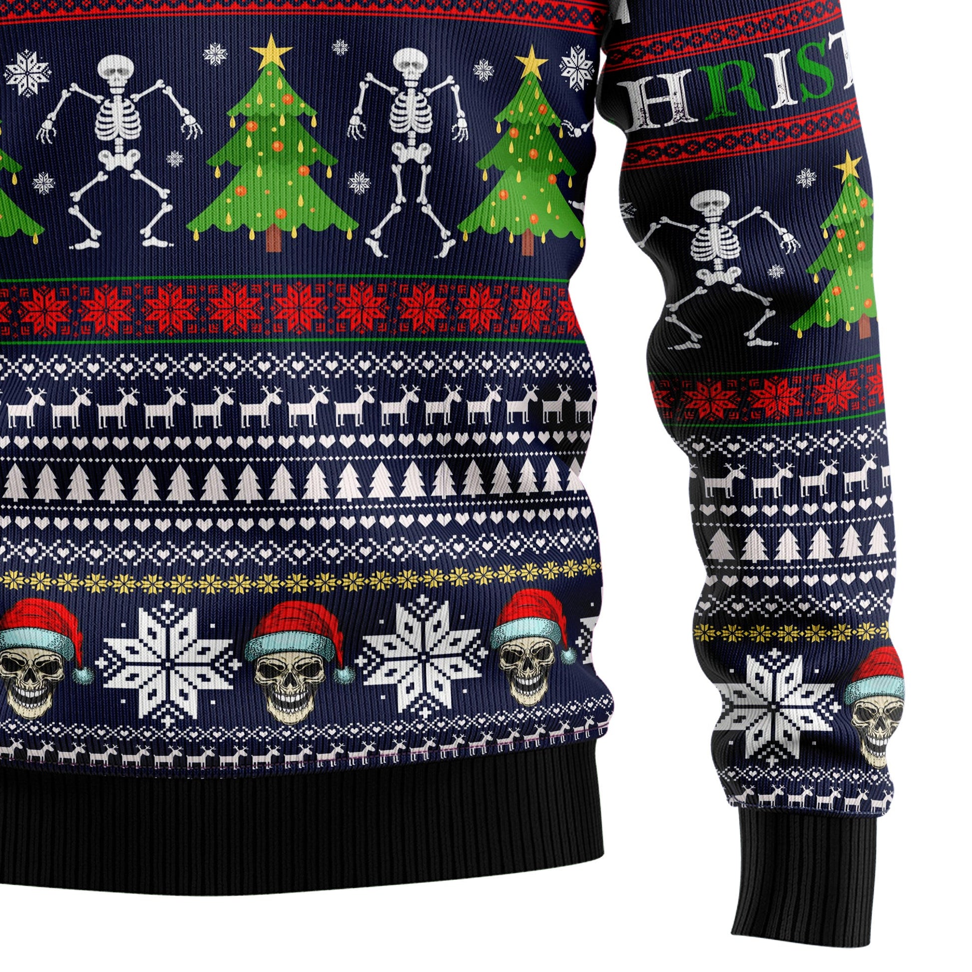 litzzy Skull Christmas TY239 Ugly Christmas Sweater -  Best Gift For Christmas, Noel Malalan - Christmas Signature sweater   