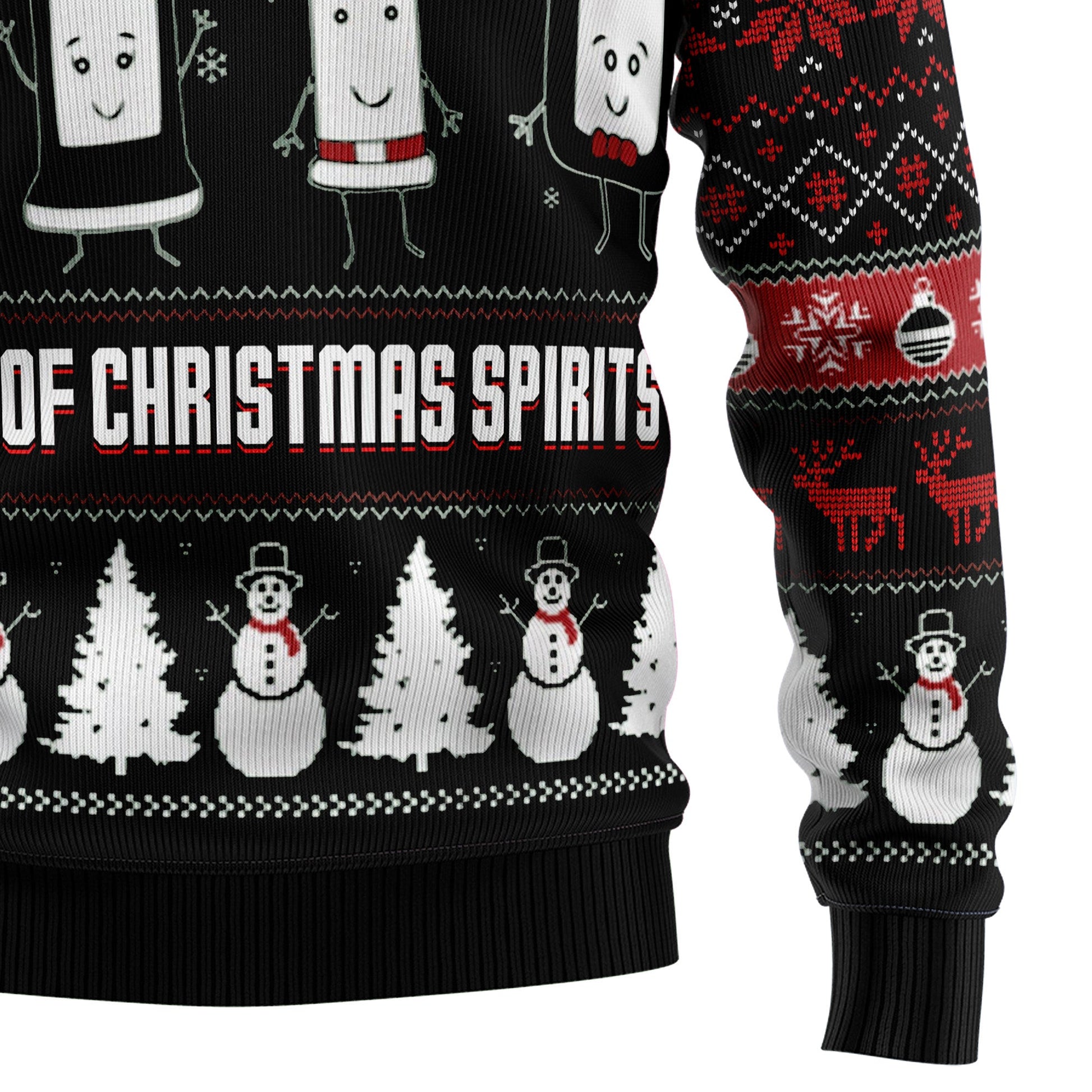 litzzy Full Of Christmas Spirits HT041206 Ugly Christmas Sweater -  Best Gift For Christmas, Noel Malalan - Christmas Signature sweater   