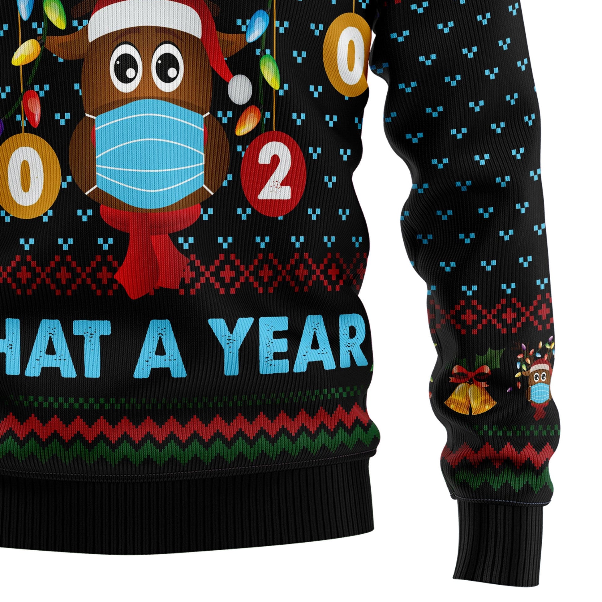 litzzy Oh Deer TY0411 Ugly Christmas Sweater -  Best Gift For Christmas, Noel Malalan - Christmas Signature sweater   
