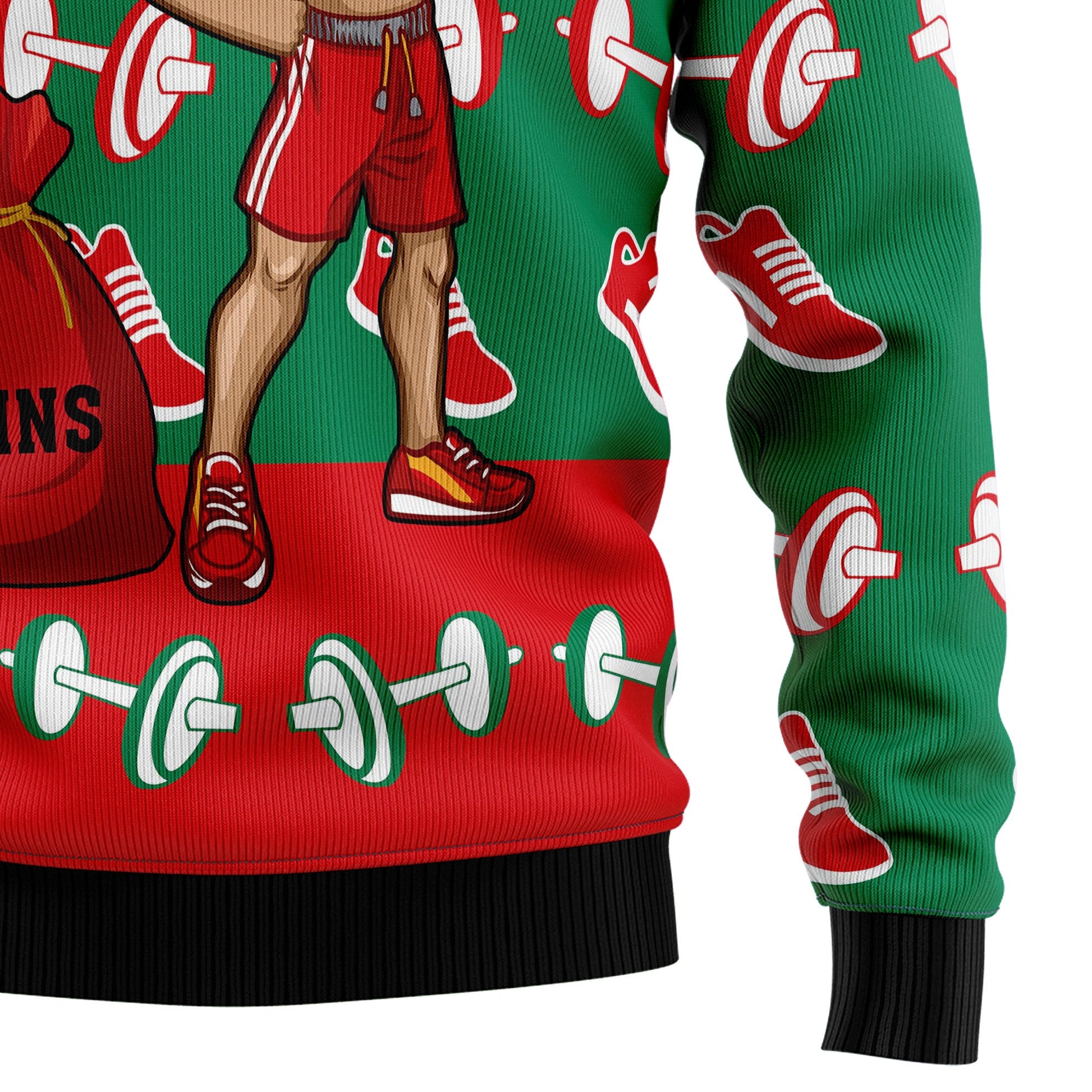 litzzy Santa Gym HZ92809 Ugly Christmas Sweater -  Best Gift For Christmas, Noel Malalan - Christmas Signature sweater   