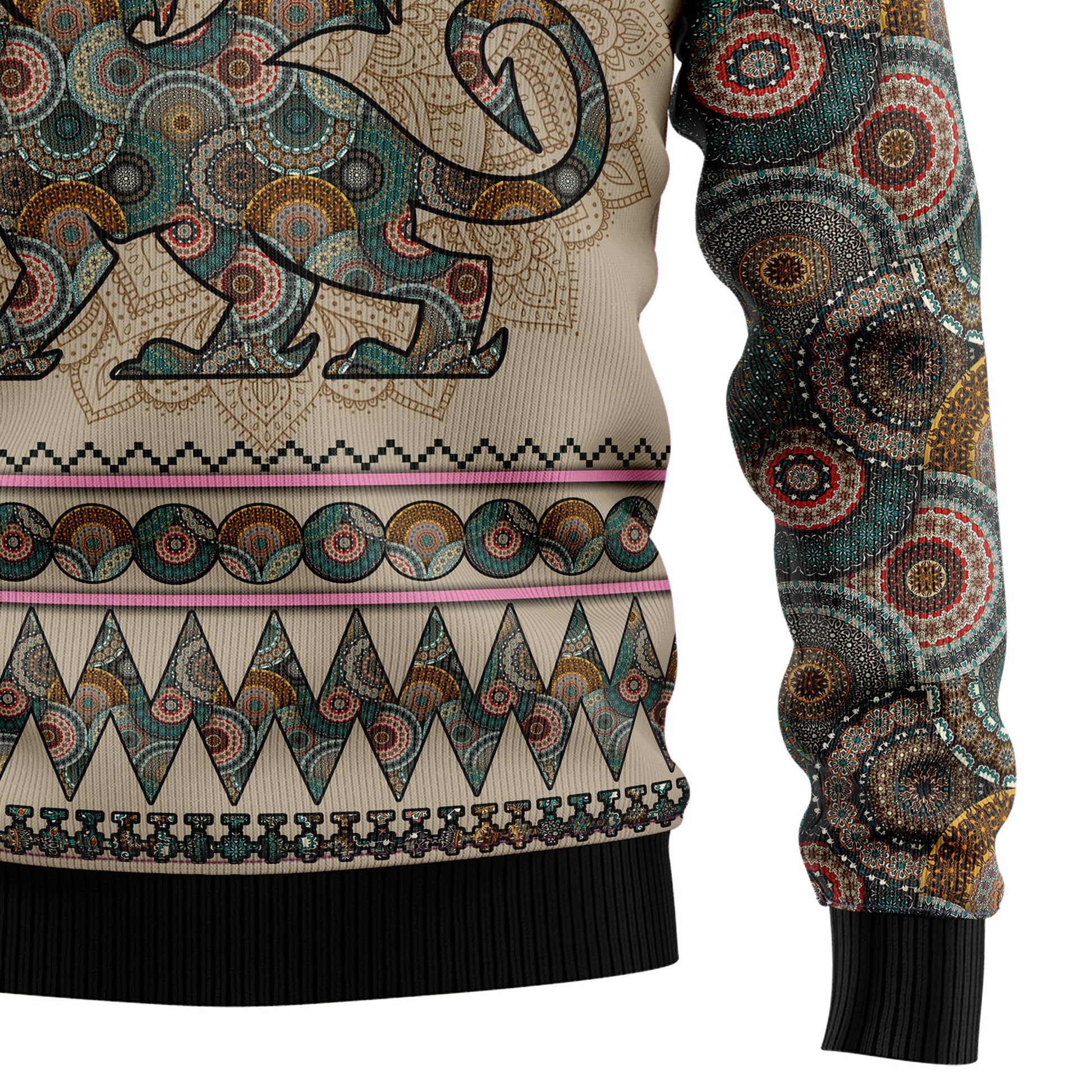 litzzy Dragon Mandala T210 Ugly Christmas Sweater -  Best Gift For Christmas, Noel Malalan - Christmas Signature sweater   