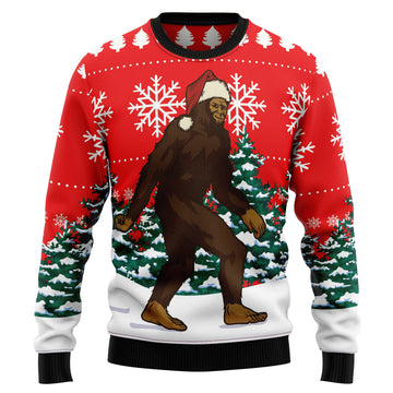 litzzy Bigfoot HT92309 Ugly Christmas Sweater -  Best Gift For Christmas, Noel Malalan - Christmas Signature sweater   