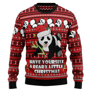 litzzy Panda Christmas T0411 Ugly Christmas Sweater -  Best Gift For Christmas, Noel Malalan - Christmas Signature sweater   