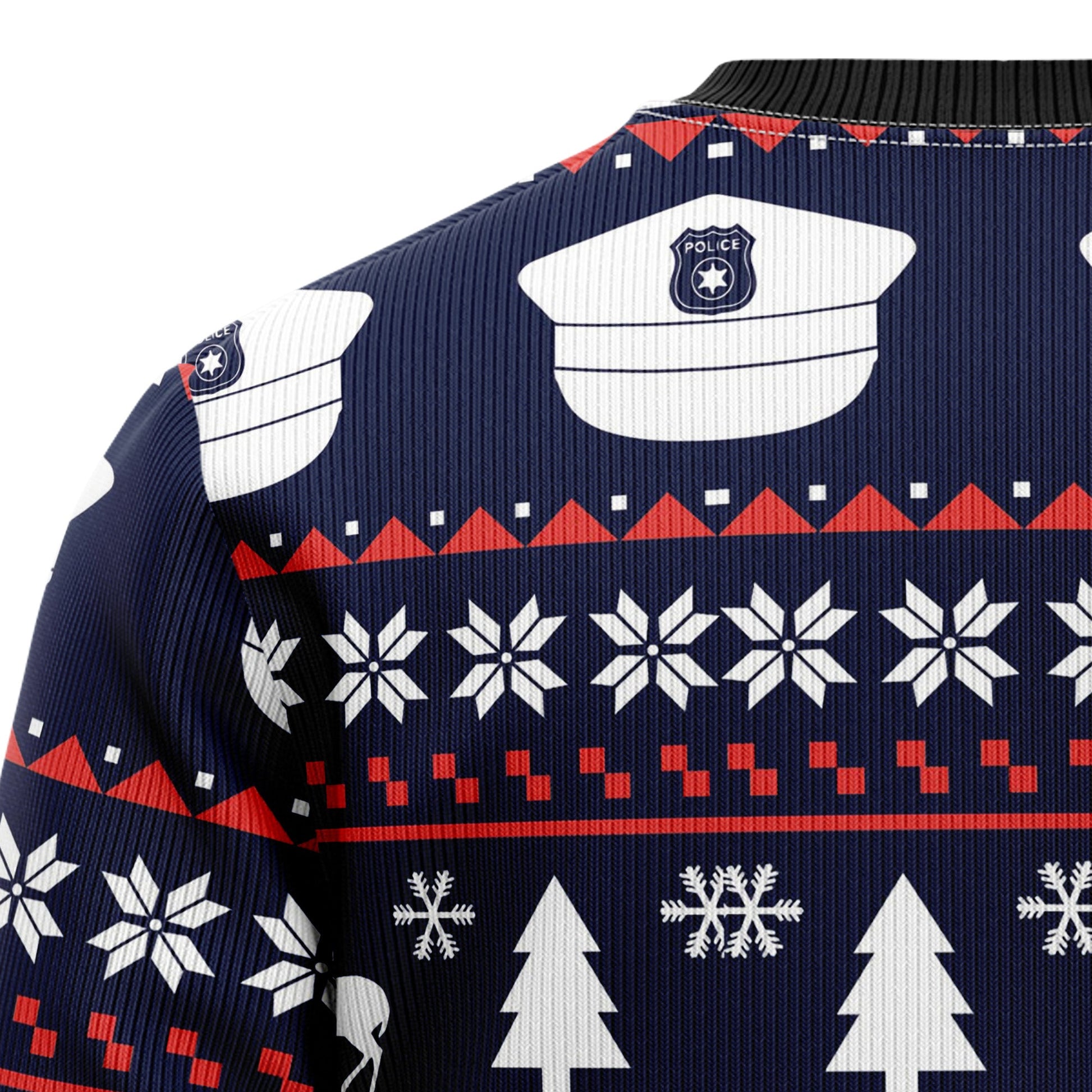 litzzy Police Navidad HT92401 Ugly Christmas Sweater -  Best Gift For Christmas, Noel Malalan - Christmas Signature sweater   