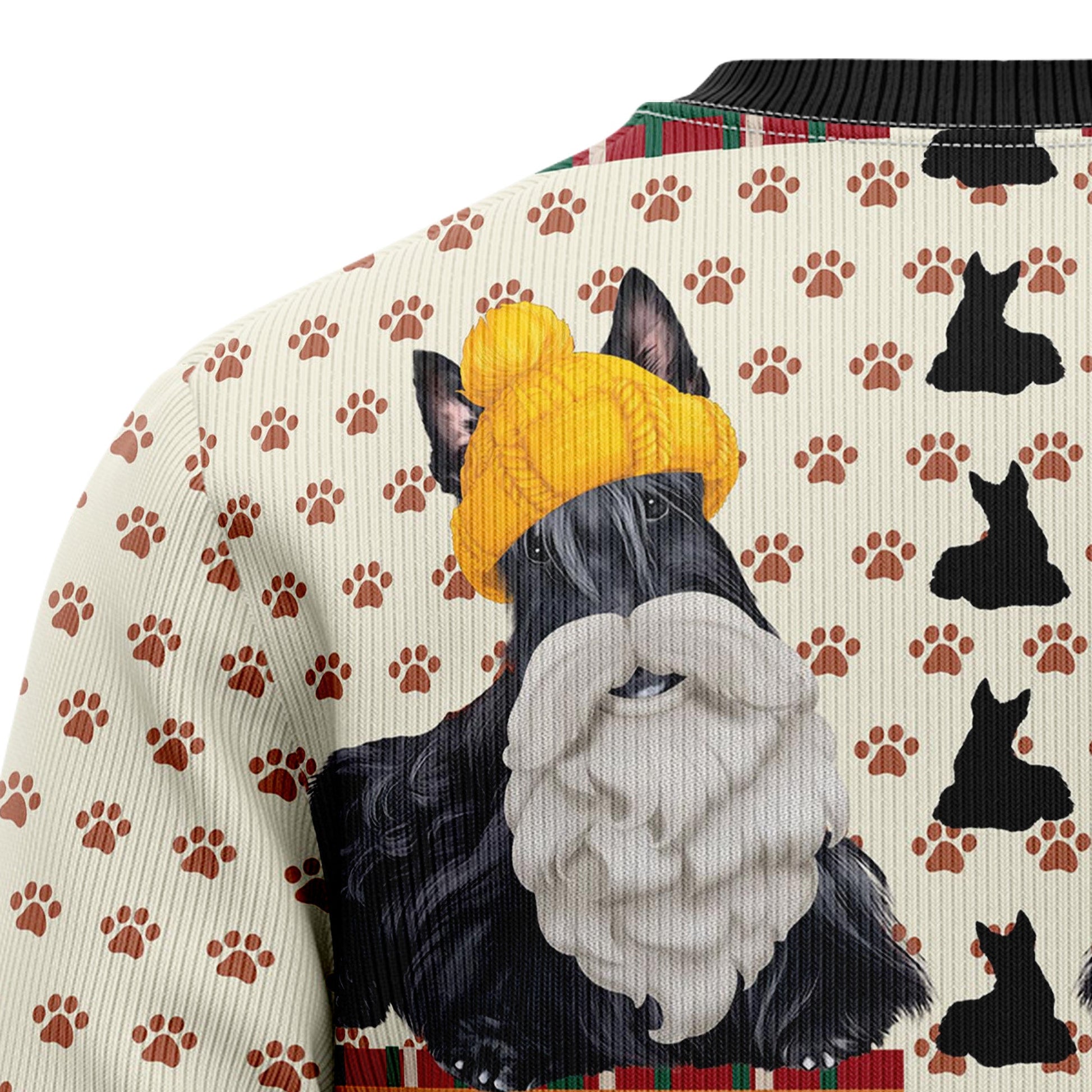 litzzy Scottish Terrier Christmas T249 Ugly Christmas Sweater -  Best Gift For Christmas, Noel Malalan - Christmas Signature sweater   