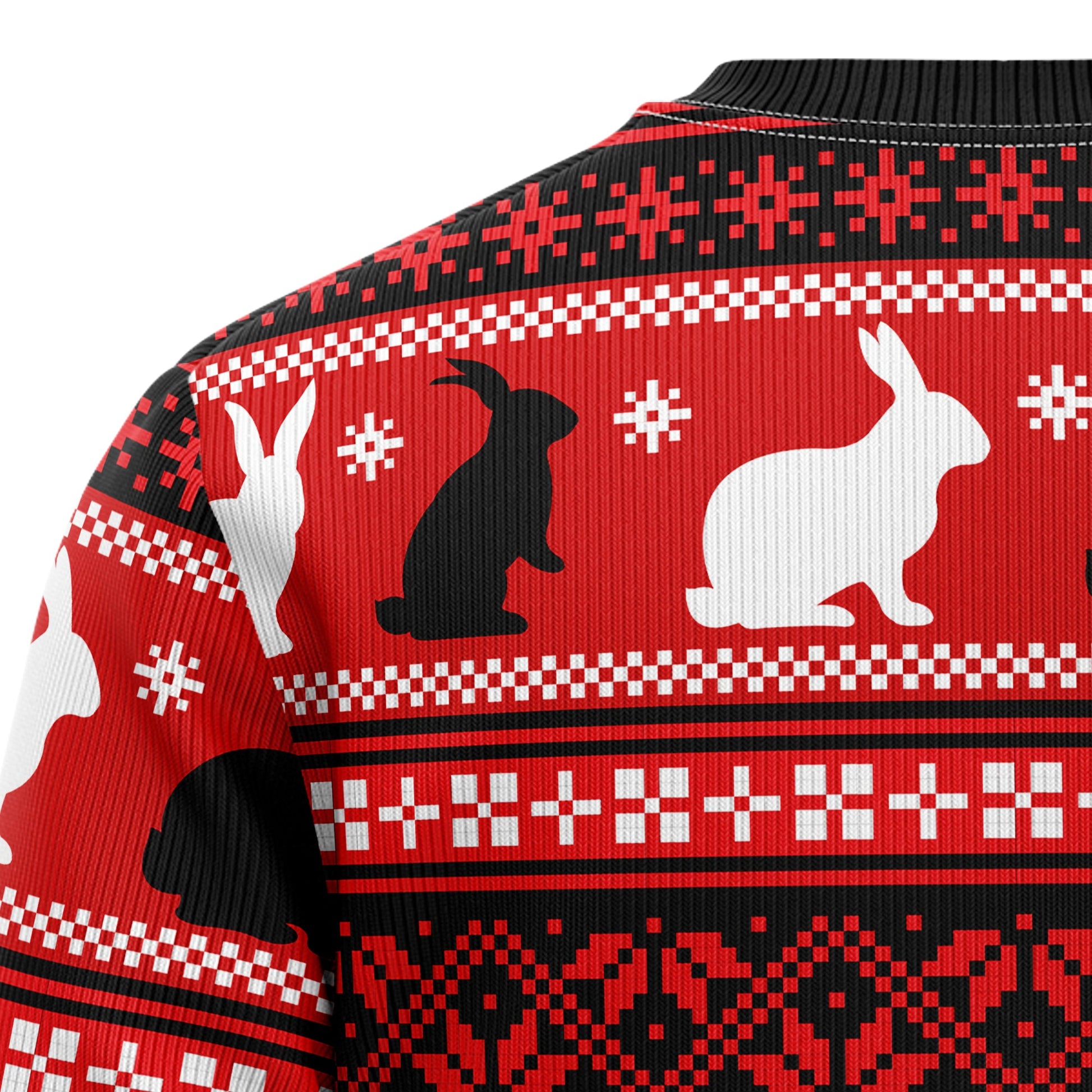 litzzy Rabbit Pine Christmas T229 All Over Print Ugly Christmas Sweater -  Best Gift For Christmas, Noel Malalan - Christmas Signature sweater   