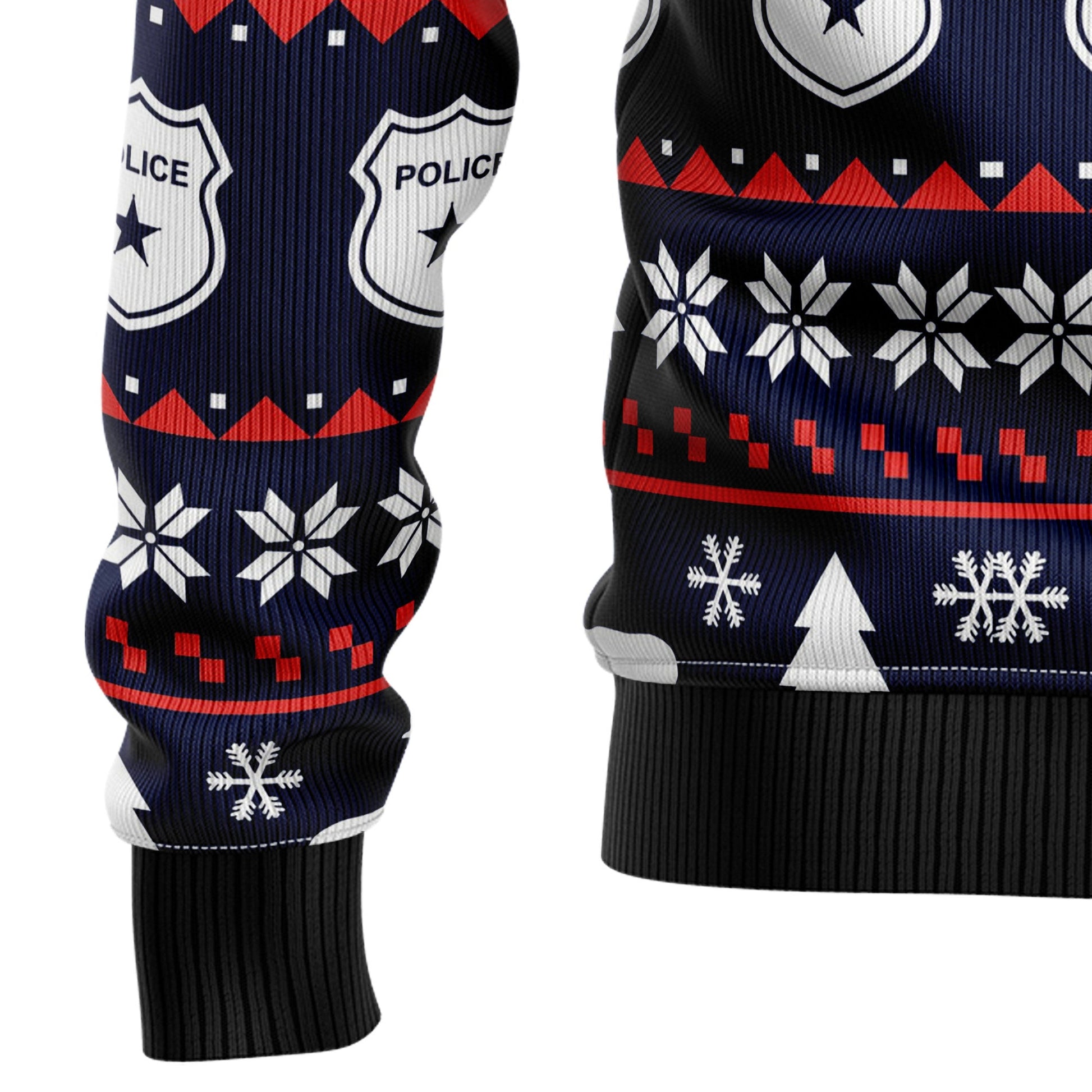 litzzy Police Navidad HT92401 Ugly Christmas Sweater -  Best Gift For Christmas, Noel Malalan - Christmas Signature sweater   