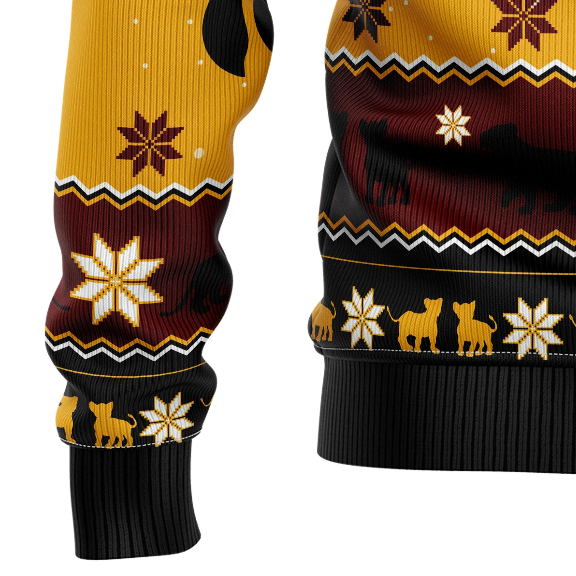 litzzy Lion Xmas TY110 Ugly Christmas Sweater -  Best Gift For Christmas, Noel Malalan - Christmas Signature sweater   