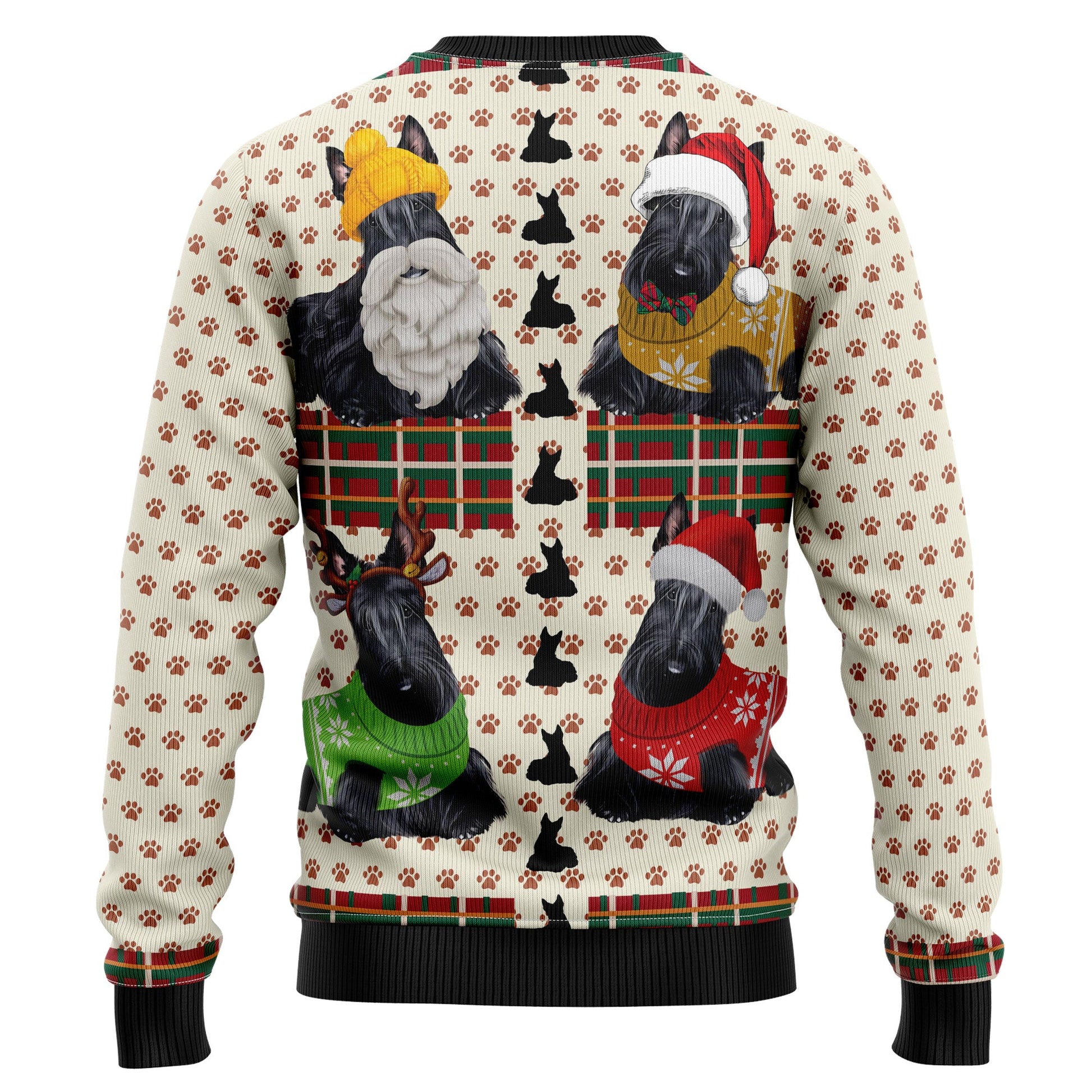litzzy Scottish Terrier Christmas T249 Ugly Christmas Sweater -  Best Gift For Christmas, Noel Malalan - Christmas Signature sweater   