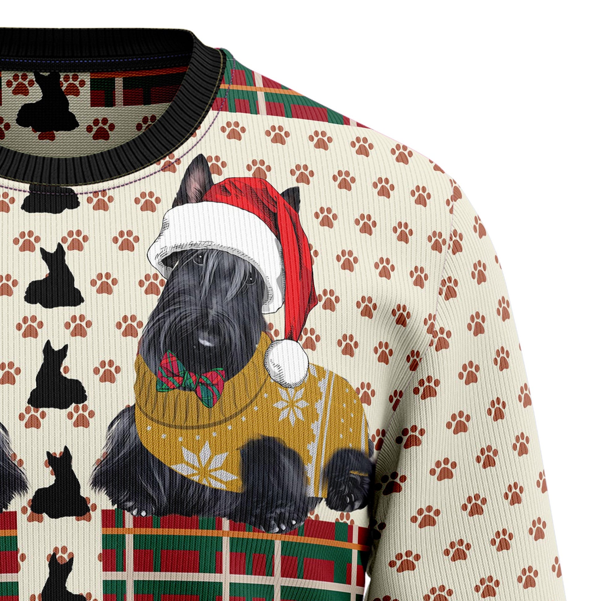 litzzy Scottish Terrier Christmas T249 Ugly Christmas Sweater -  Best Gift For Christmas, Noel Malalan - Christmas Signature sweater   