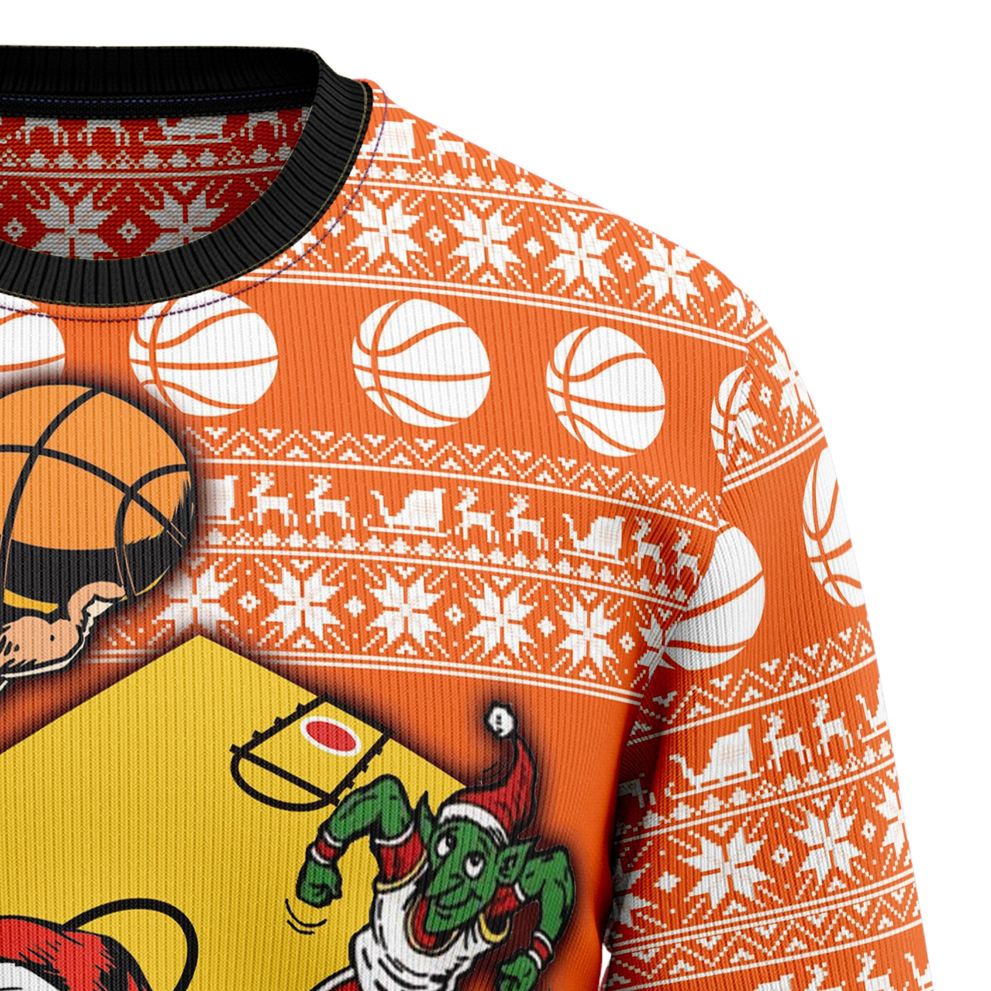 litzzy Basketball HT92803 Ugly Christmas Sweater -  Best Gift For Christmas, Noel Malalan - Christmas Signature sweater   