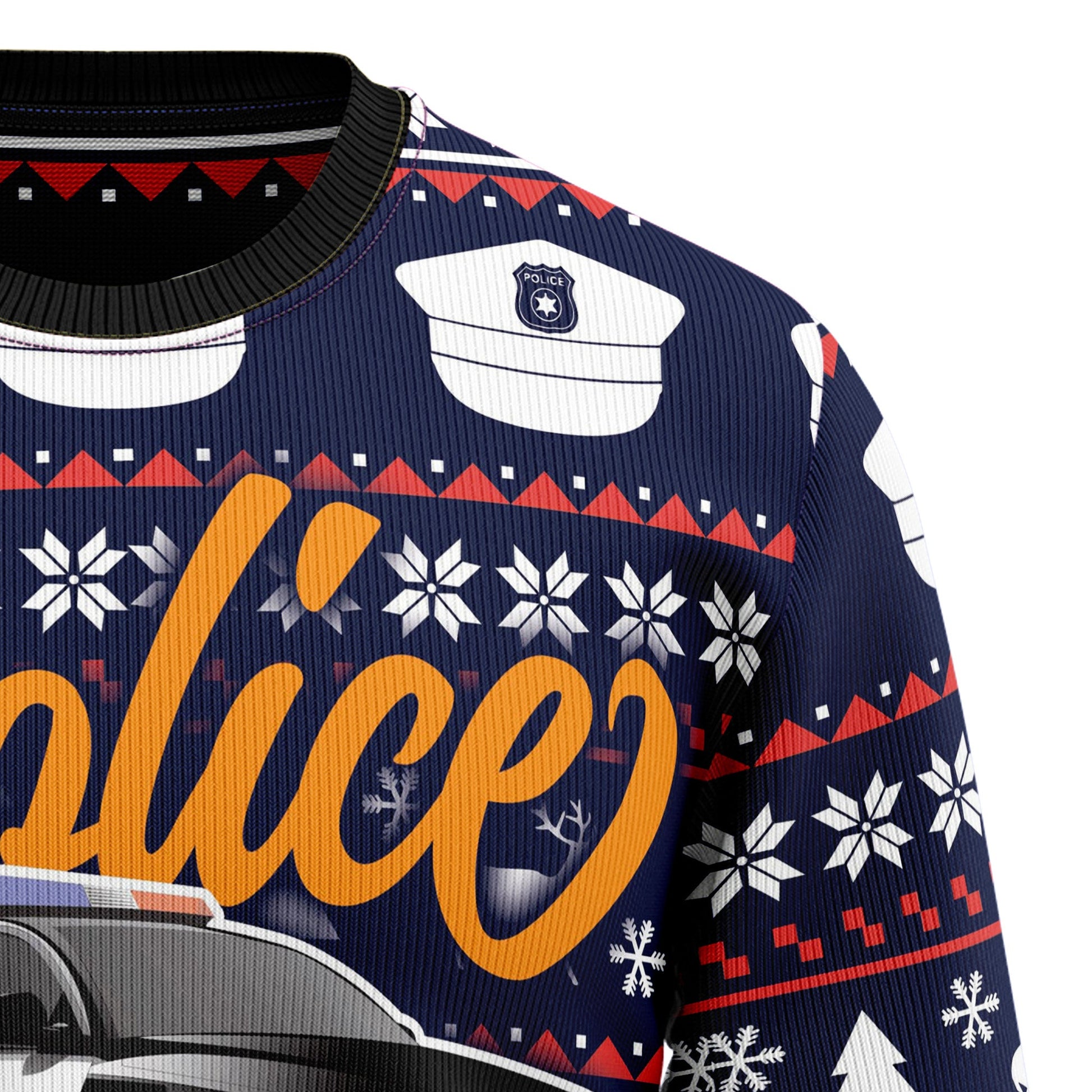 litzzy Police Navidad HT92401 Ugly Christmas Sweater -  Best Gift For Christmas, Noel Malalan - Christmas Signature sweater   