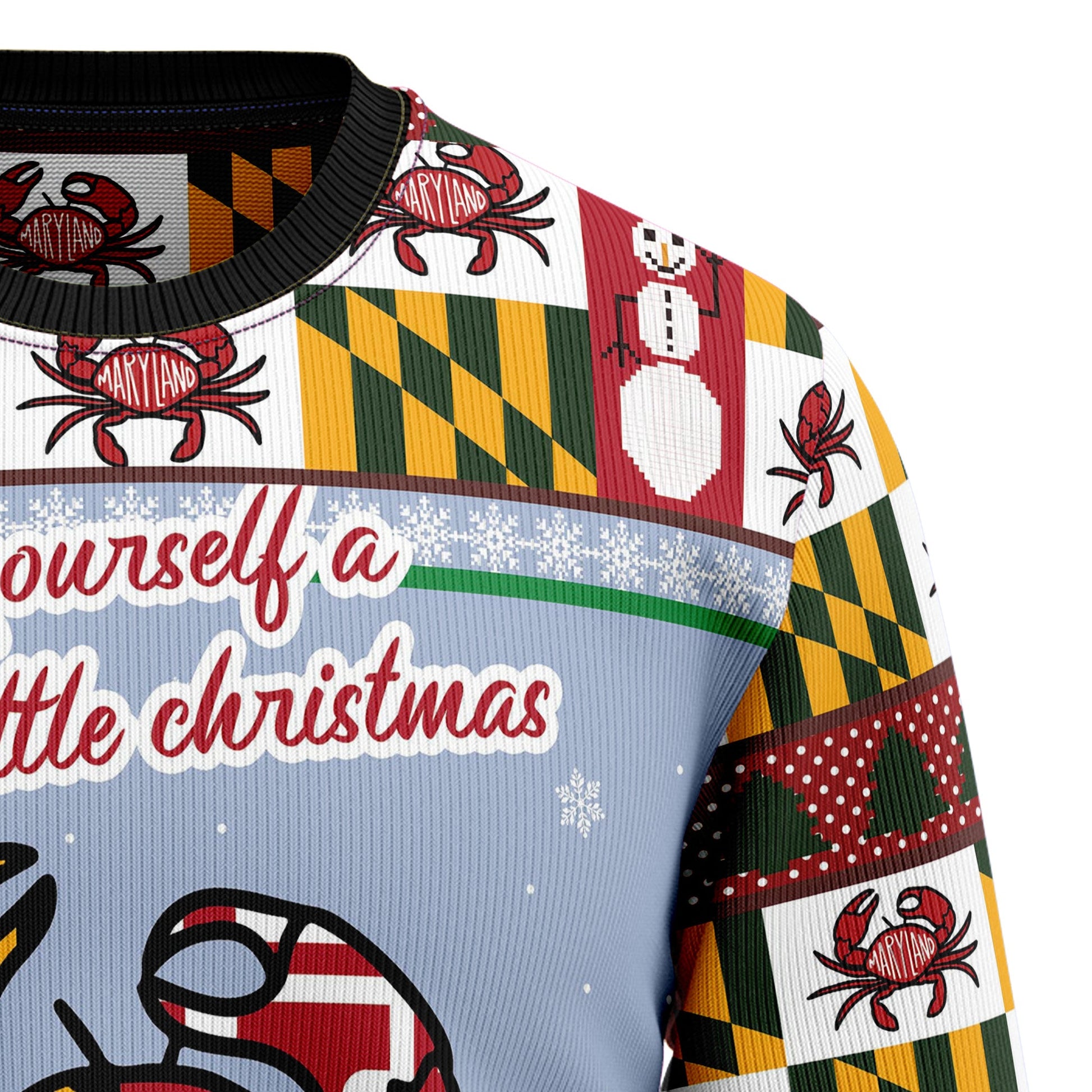 litzzy Maryland Symbols Christmas T2810 Ugly Christmas Sweater -  Best Gift For Christmas, Noel Malalan - Christmas Signature sweater   