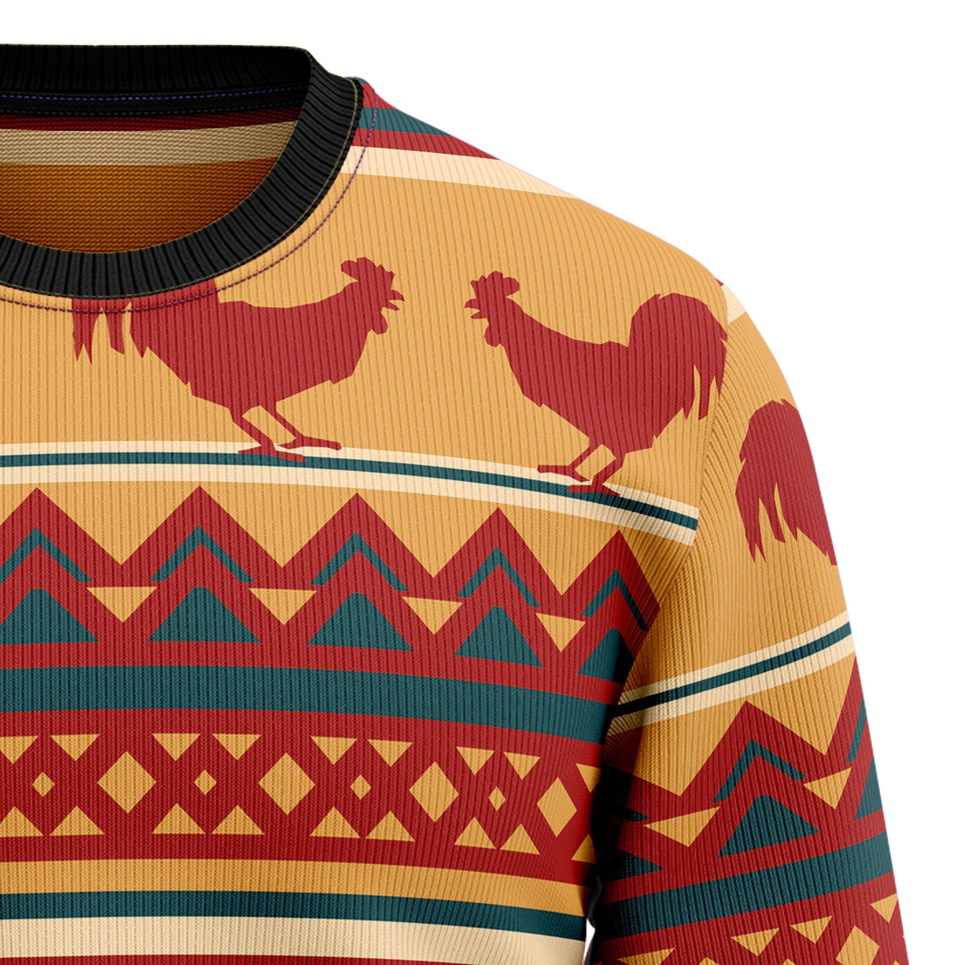 litzzy Amazing Chicken HT22906 Ugly Christmas Sweater -  Best Gift For Christmas, Noel Malalan - Christmas Signature sweater   