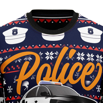 litzzy Police Navidad HT92401 Ugly Christmas Sweater -  Best Gift For Christmas, Noel Malalan - Christmas Signature sweater   