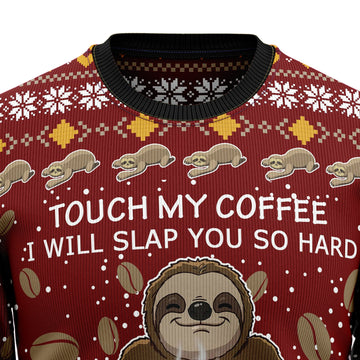 litzzy Sloth Coffee D1111 Ugly Christmas Sweater -  Best Gift For Christmas, Noel Malalan - Christmas Signature sweater   