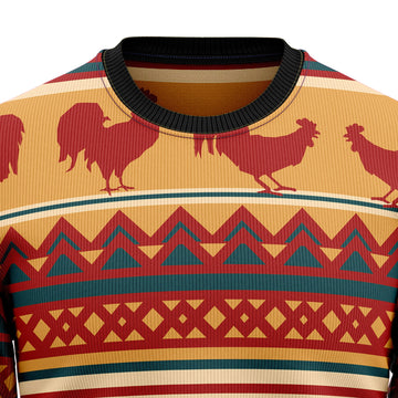 litzzy Amazing Chicken HT22906 Ugly Christmas Sweater -  Best Gift For Christmas, Noel Malalan - Christmas Signature sweater   