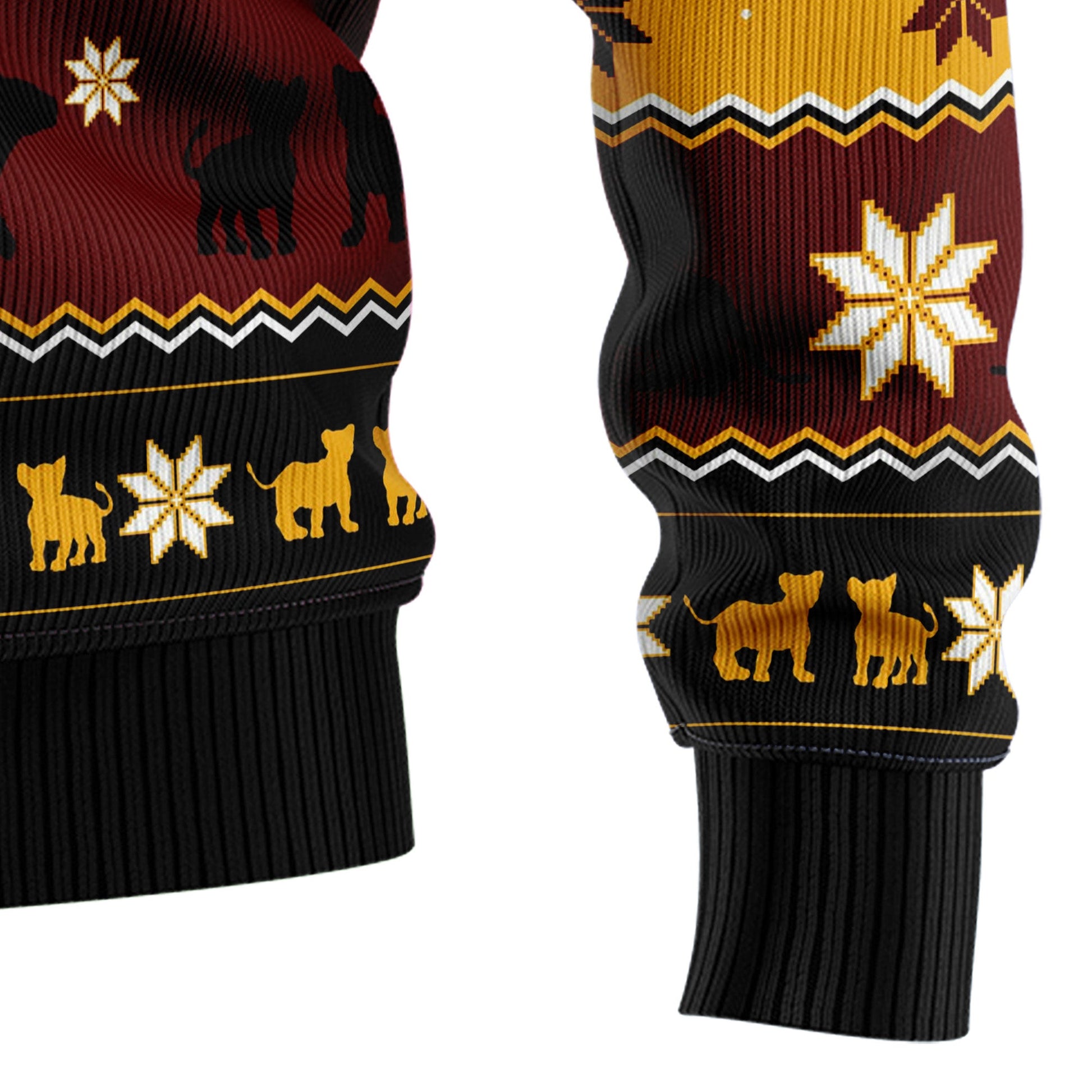 litzzy Lion Xmas TY110 Ugly Christmas Sweater -  Best Gift For Christmas, Noel Malalan - Christmas Signature sweater   