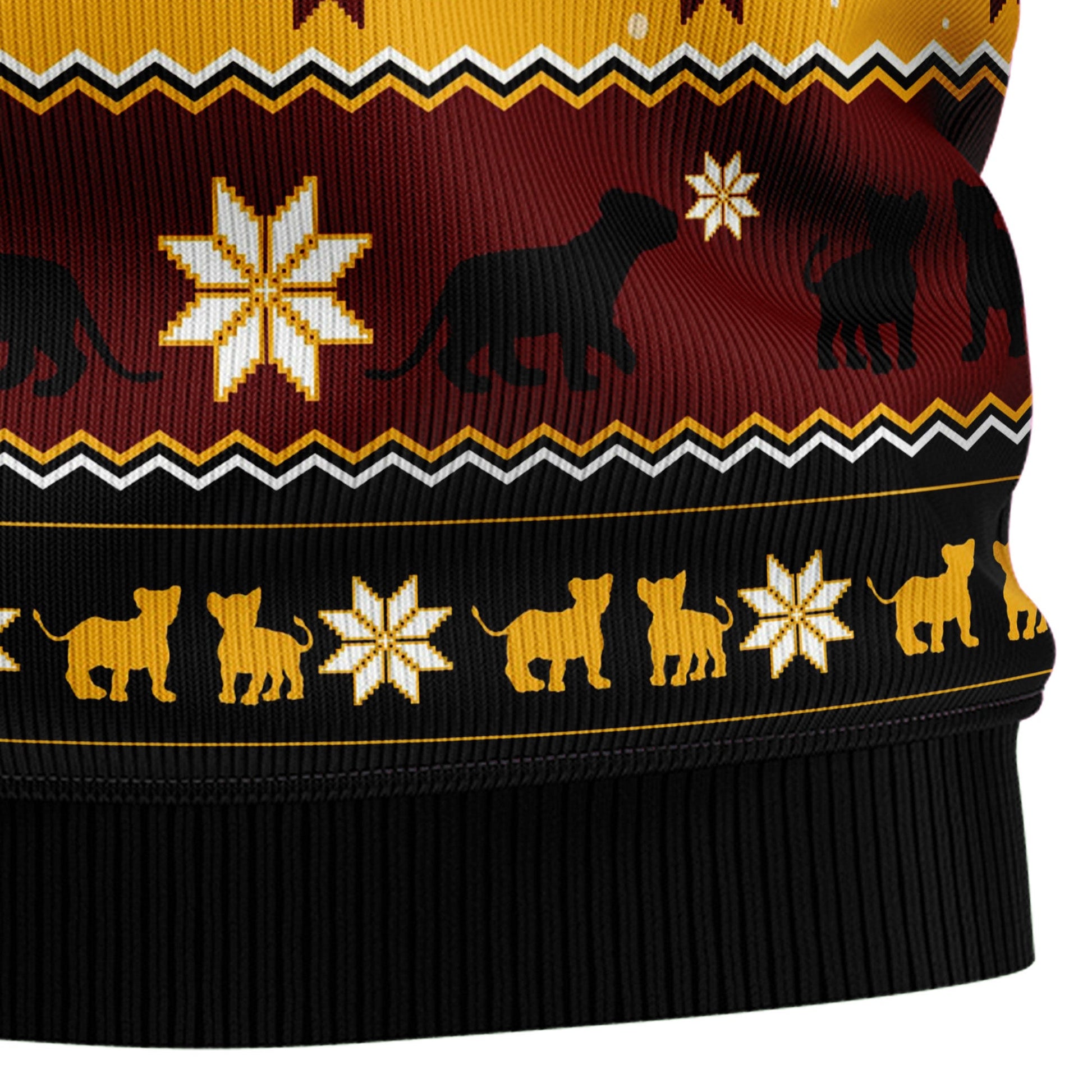 litzzy Lion Xmas TY110 Ugly Christmas Sweater -  Best Gift For Christmas, Noel Malalan - Christmas Signature sweater   