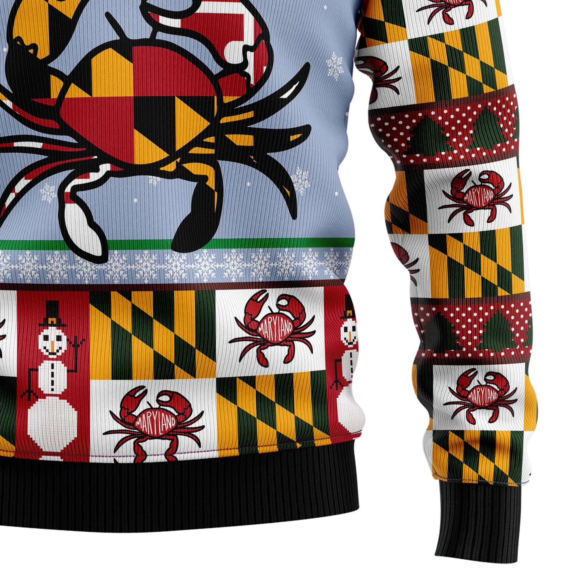 litzzy Maryland Symbols Christmas T2810 Ugly Christmas Sweater -  Best Gift For Christmas, Noel Malalan - Christmas Signature sweater   