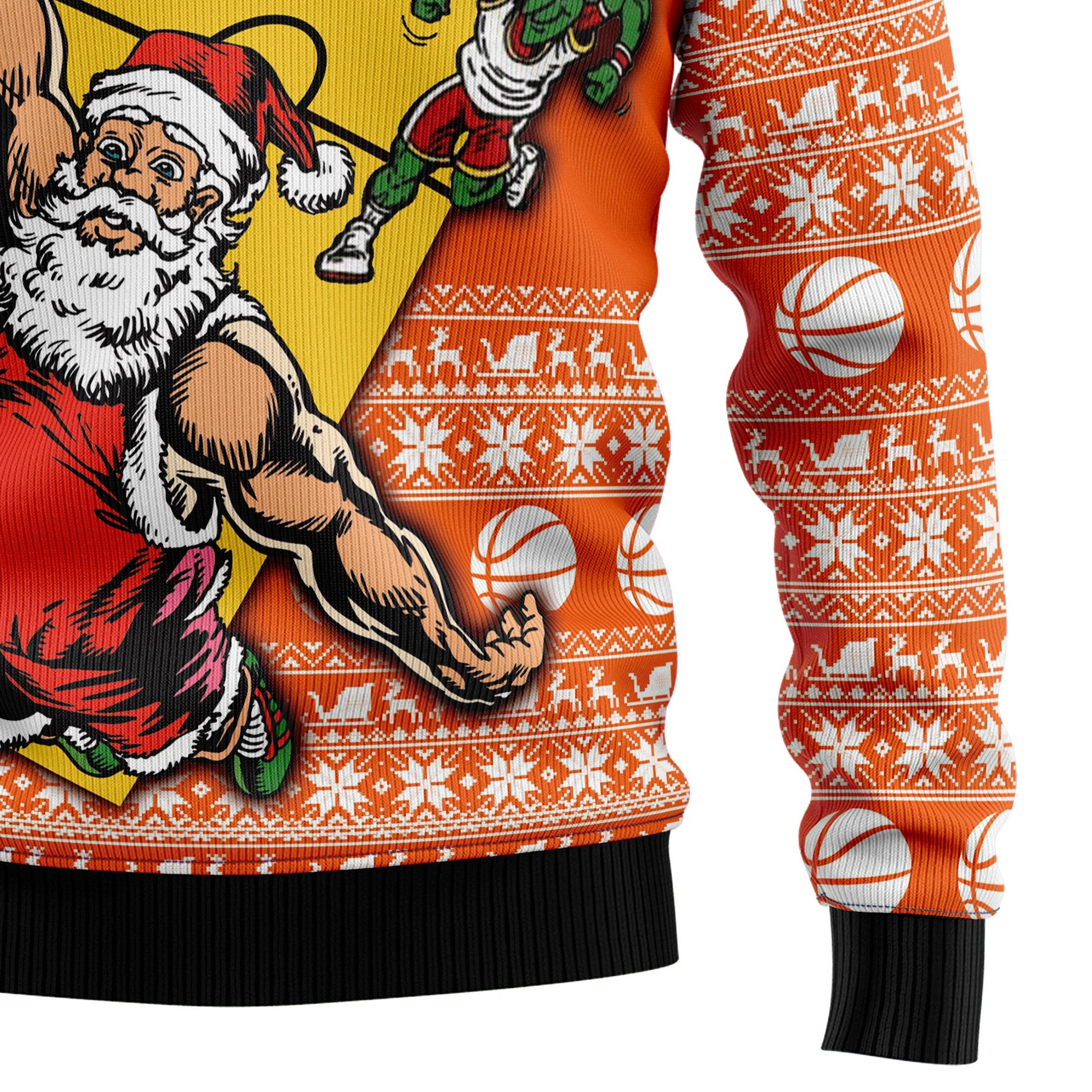 litzzy Basketball HT92803 Ugly Christmas Sweater -  Best Gift For Christmas, Noel Malalan - Christmas Signature sweater   
