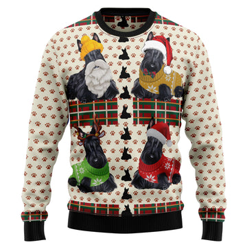 litzzy Scottish Terrier Christmas T249 Ugly Christmas Sweater -  Best Gift For Christmas, Noel Malalan - Christmas Signature sweater   