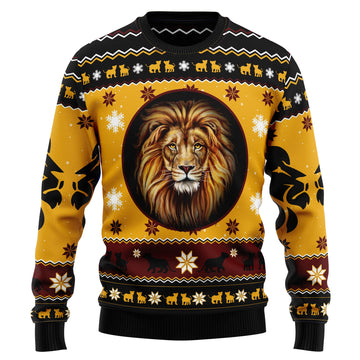 litzzy Lion Xmas TY110 Ugly Christmas Sweater -  Best Gift For Christmas, Noel Malalan - Christmas Signature sweater   