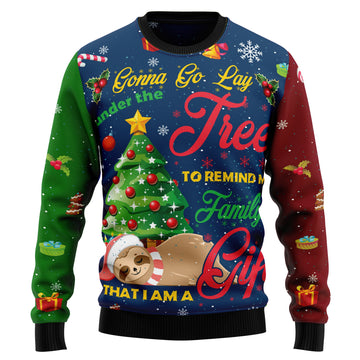 litzzy Sloth Gift D2409 Ugly Christmas Sweater -  Best Gift For Christmas, Noel Malalan - Christmas Signature sweater   
