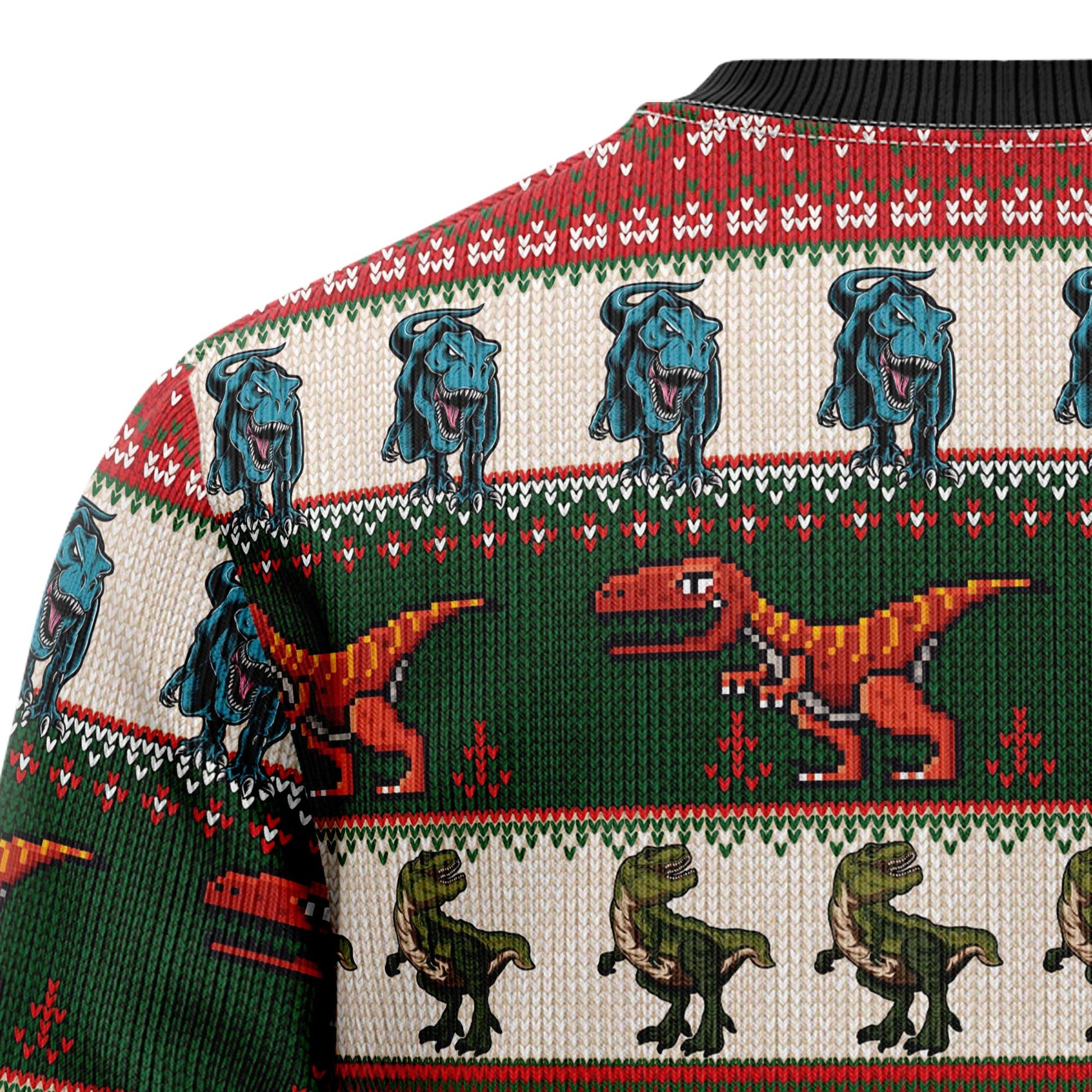 litzzy Christmas Tree Rex HT100202 Ugly Christmas Sweater -  Best Gift For Christmas, Noel Malalan - Christmas Signature sweater   