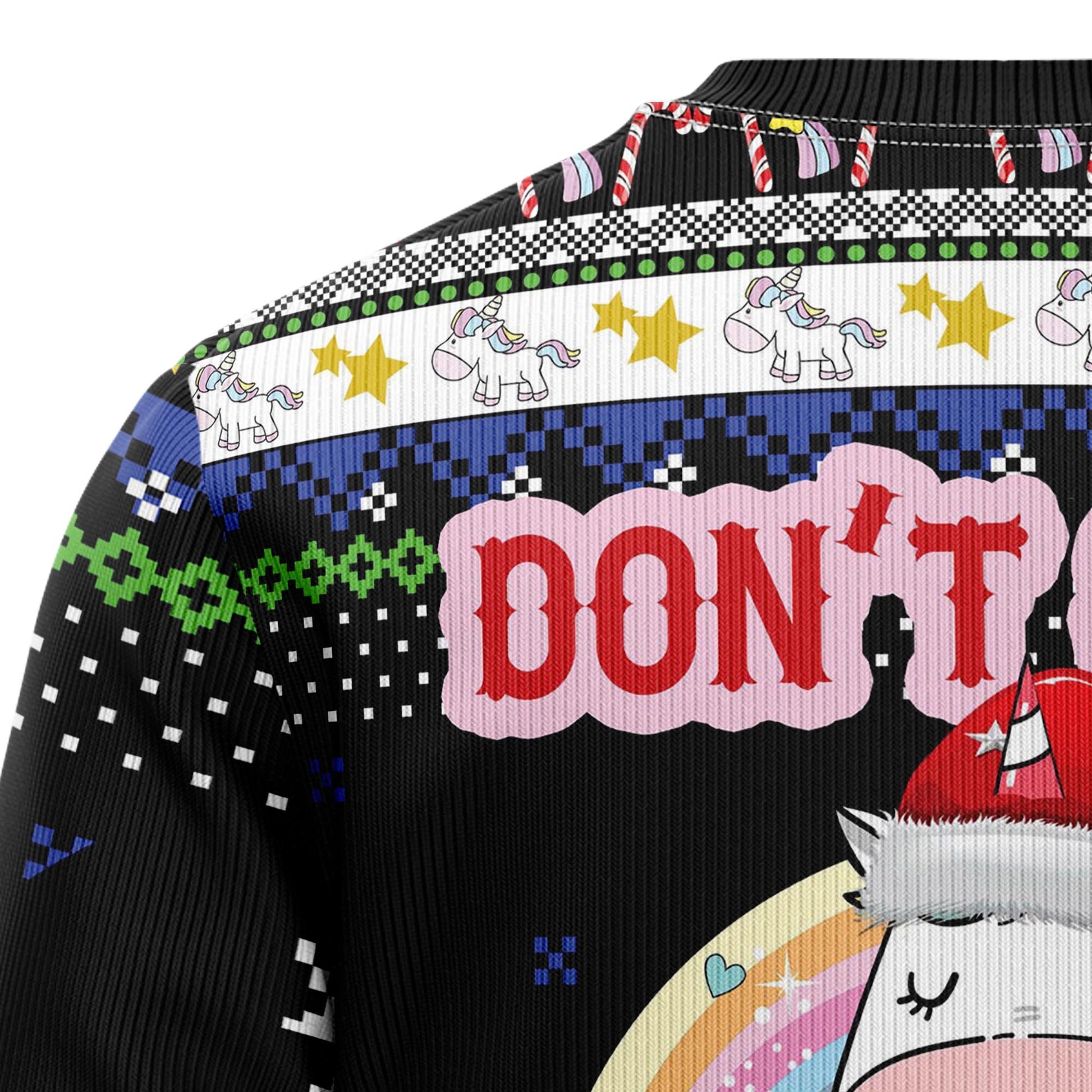 litzzy Unicorn Believing Christmas T239 Ugly Christmas Sweater -  Best Gift For Christmas, Noel Malalan - Christmas Signature sweater   