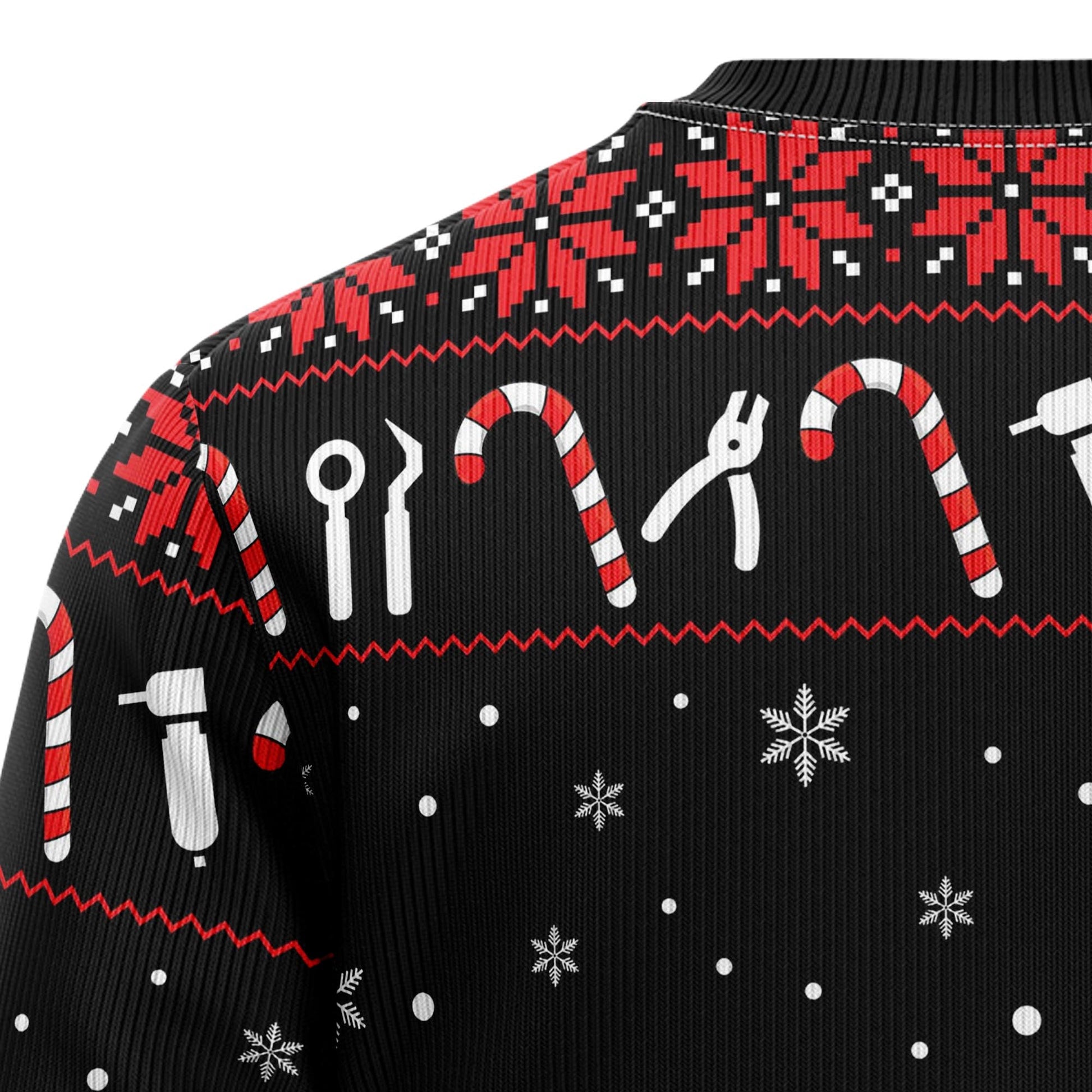 litzzy Dental Squad HT031112 Ugly Christmas Sweater -  Best Gift For Christmas, Noel Malalan - Christmas Signature sweater   