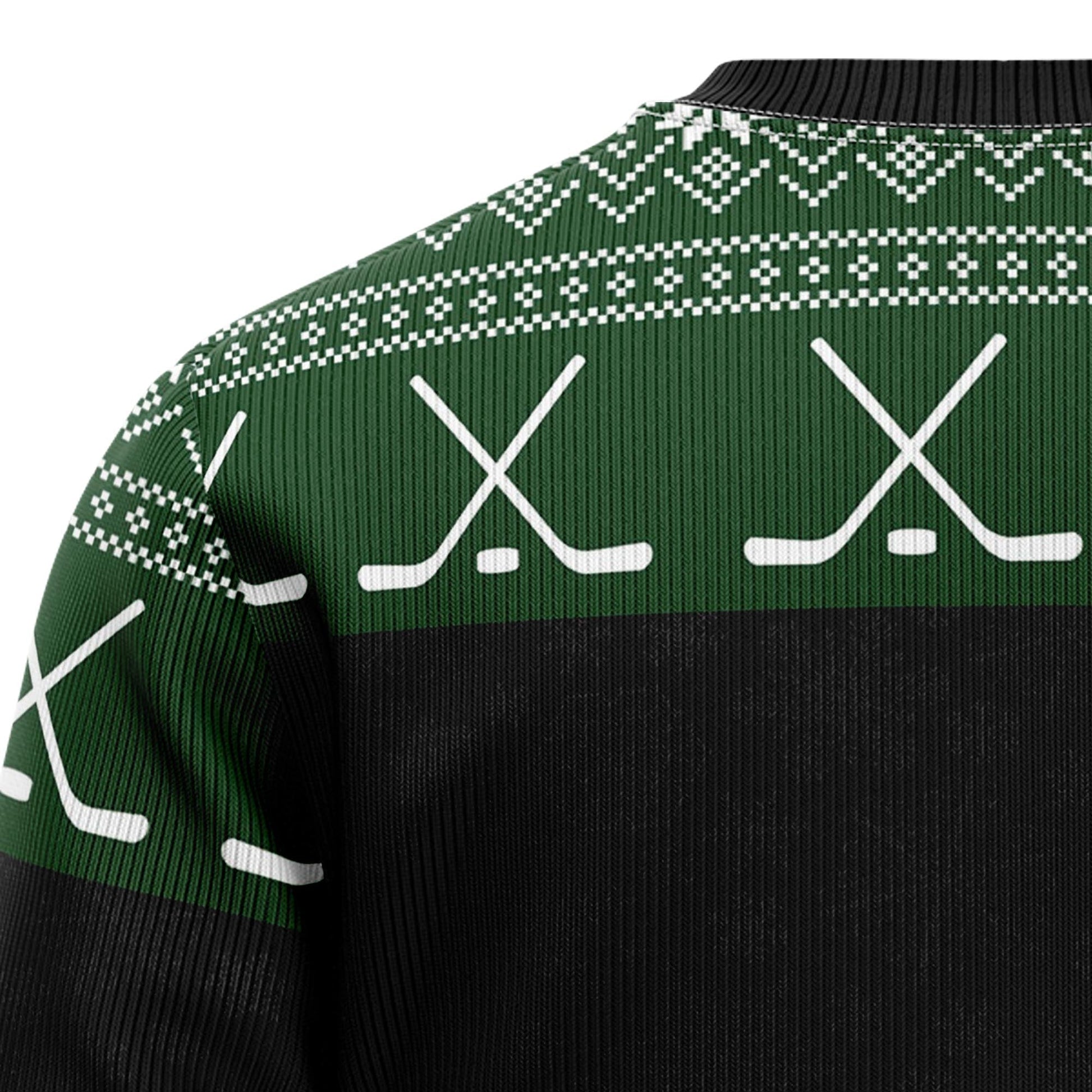litzzy Hockey Christmas T259 Ugly Christmas Sweater -  Best Gift For Christmas, Noel Malalan - Christmas Signature sweater   