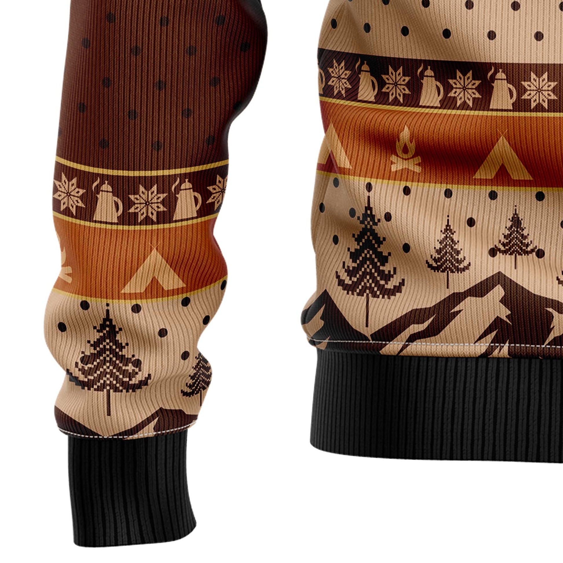 litzzy Bear Camping Christmas T3010 Ugly Christmas Sweater -  Best Gift For Christmas, Noel Malalan - Christmas Signature sweater   